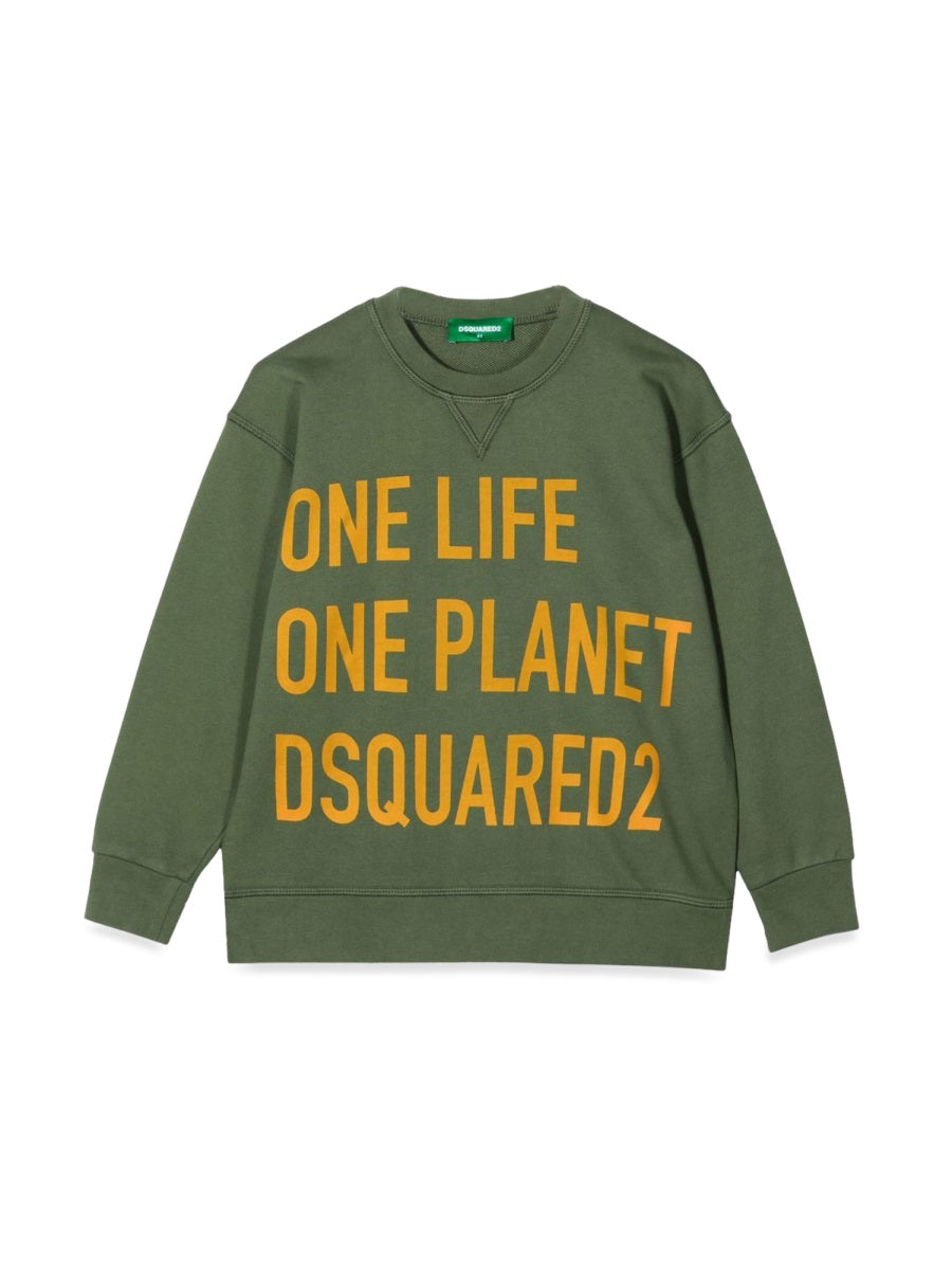 DSQUARED One Life One Planet Mini Sweatshirt