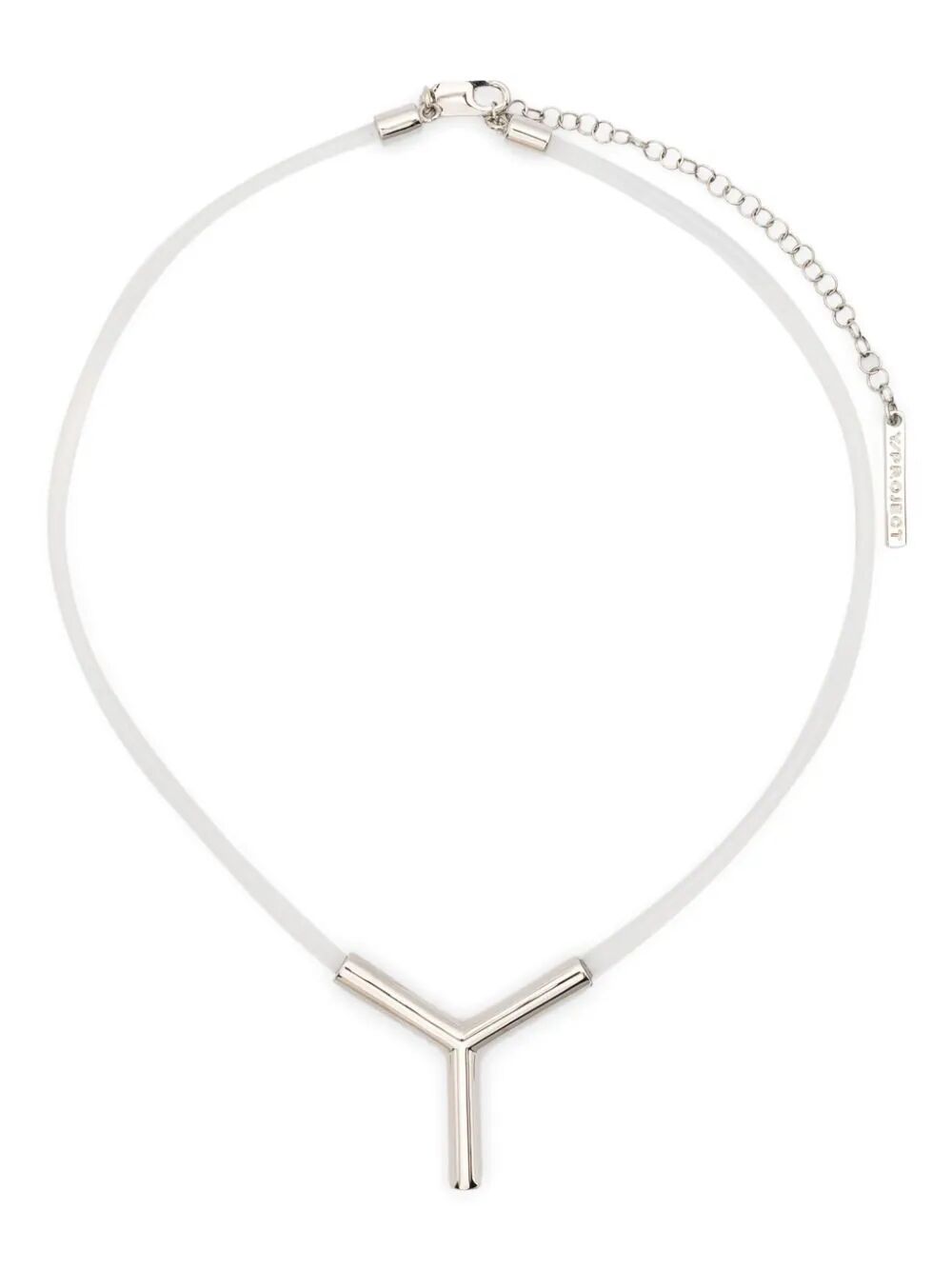 Y/PROJECT Transparent Statement Necklace