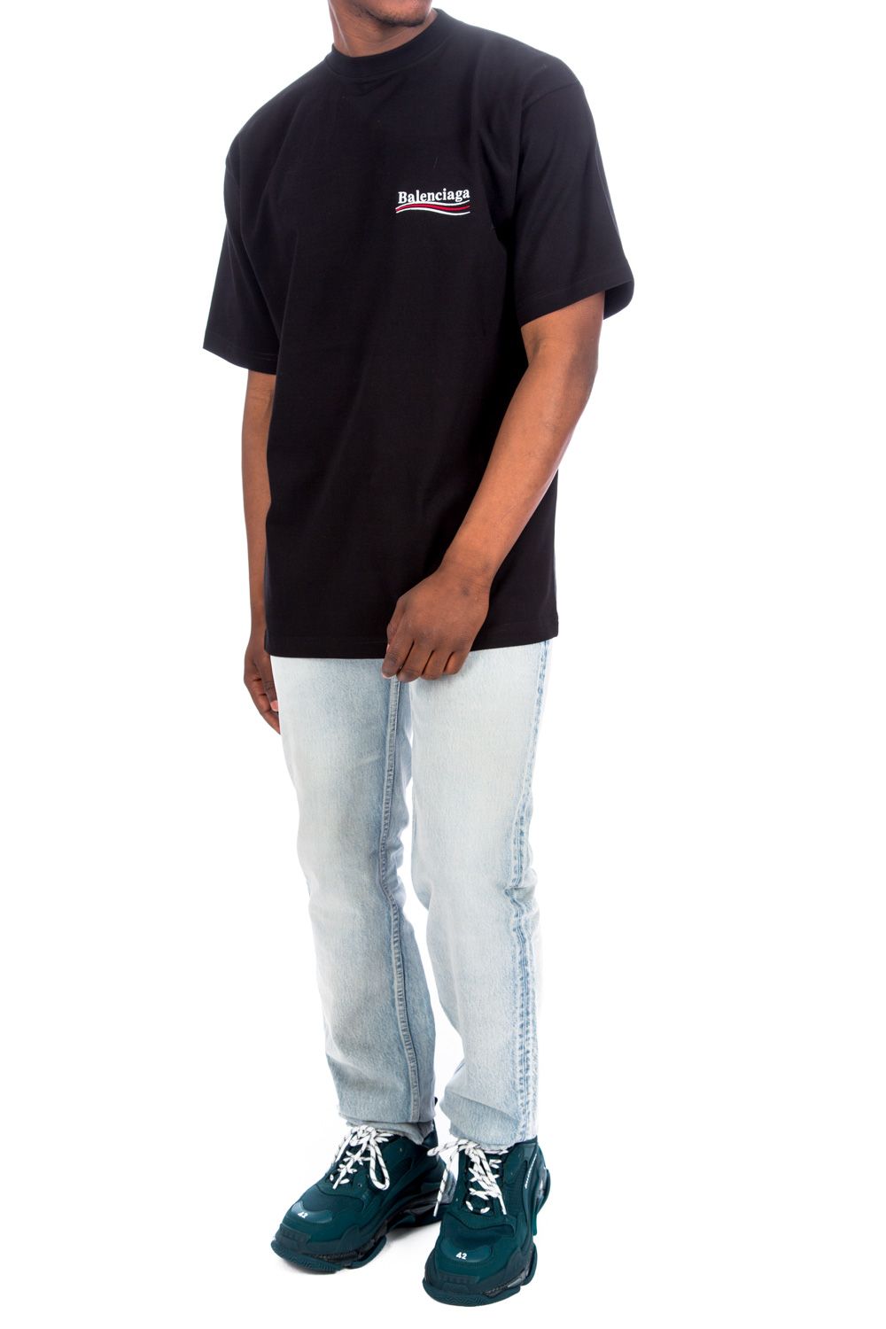 BALENCIAGA Large Fit Graphic T-Shirt