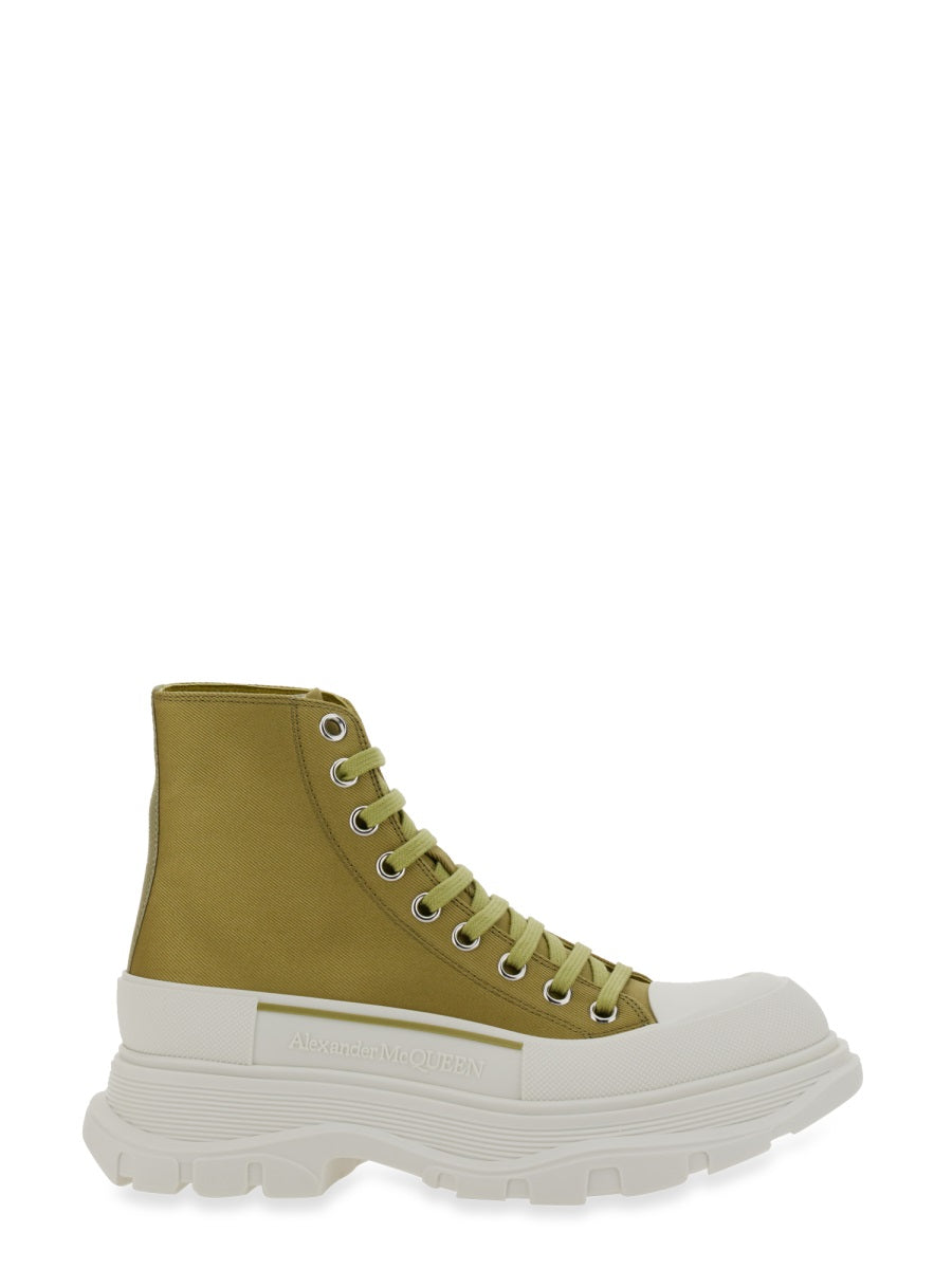 ALEXANDER McQUEEN Oversized Women's Sneakers with Rubber Lug Sole