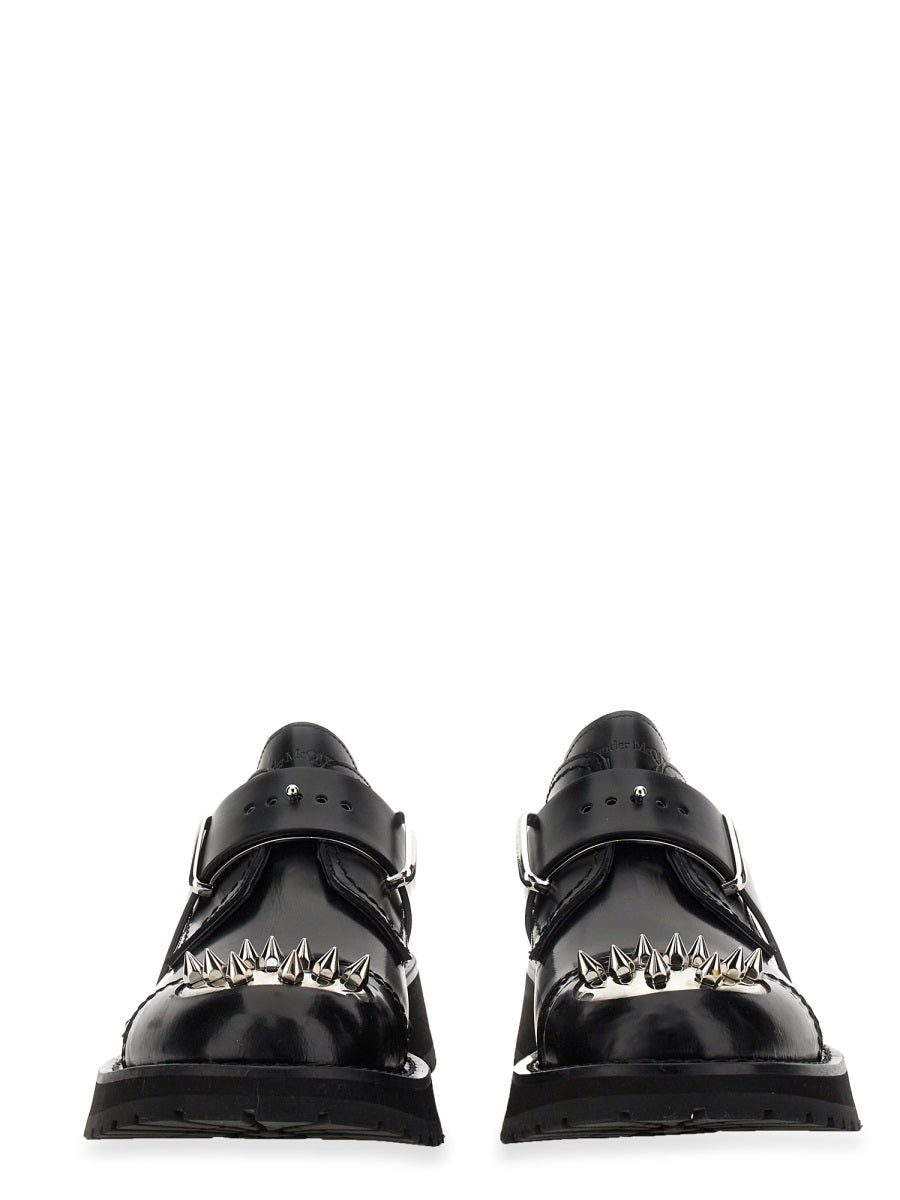 ALEXANDER McQUEEN Studded Derby Dress Loafers
