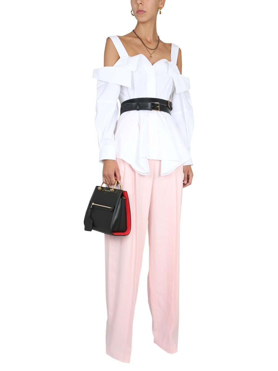 ALEXANDER McQUEEN Wide Leg Trousers