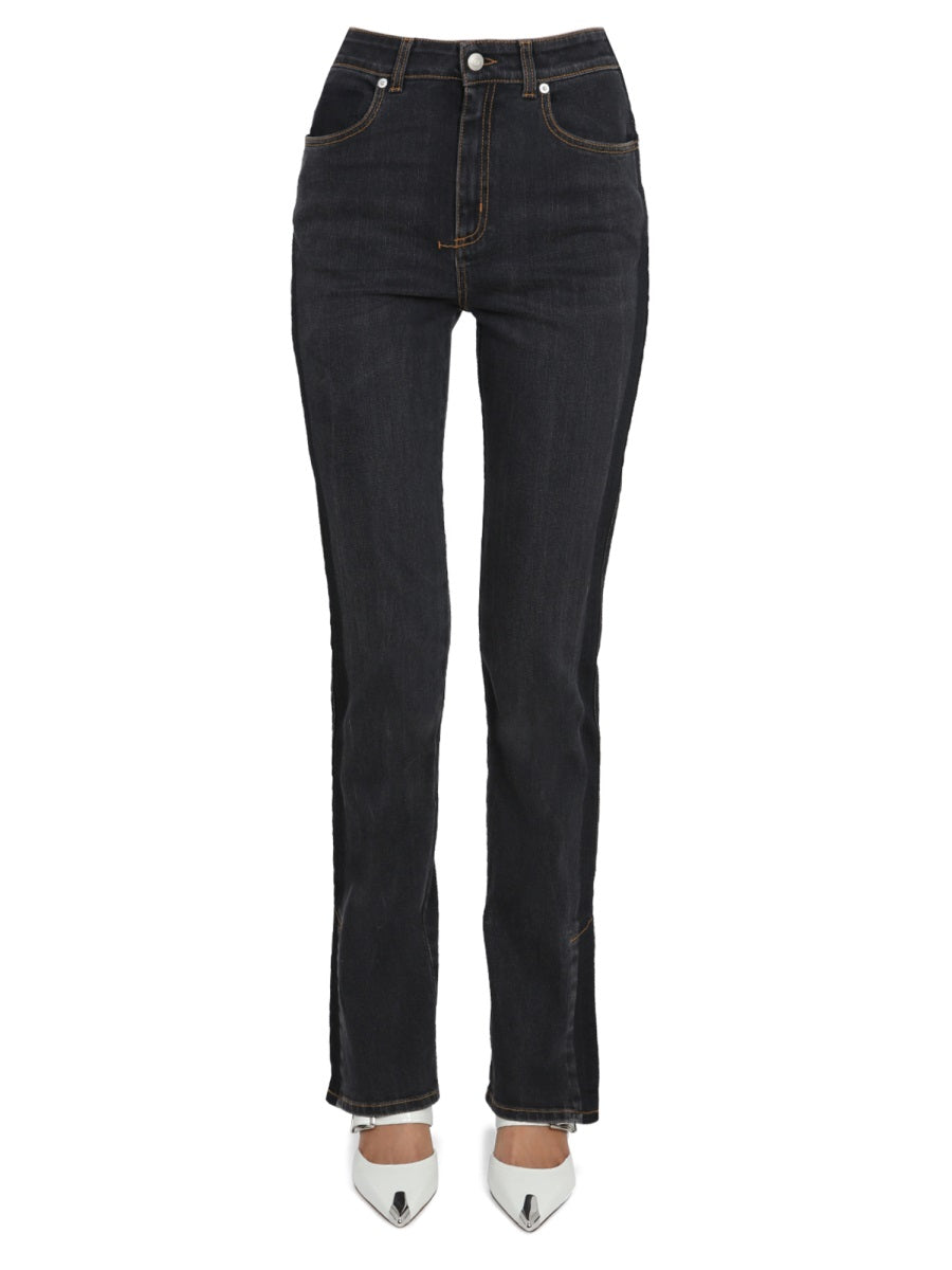 ALEXANDER McQUEEN Wide Leg Jeans for Women