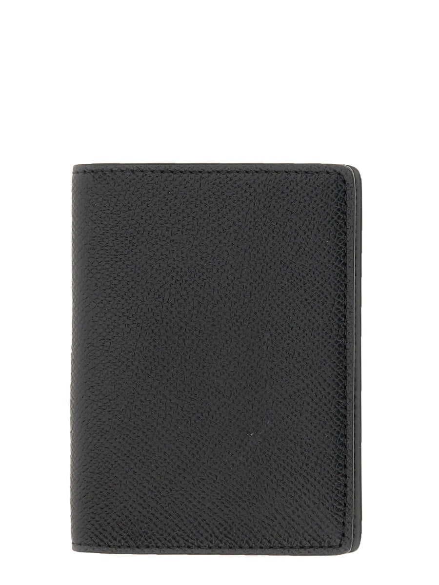 MAISON MARGIELA Mini Bi-Fold Leather Wallet - FW25 Collection