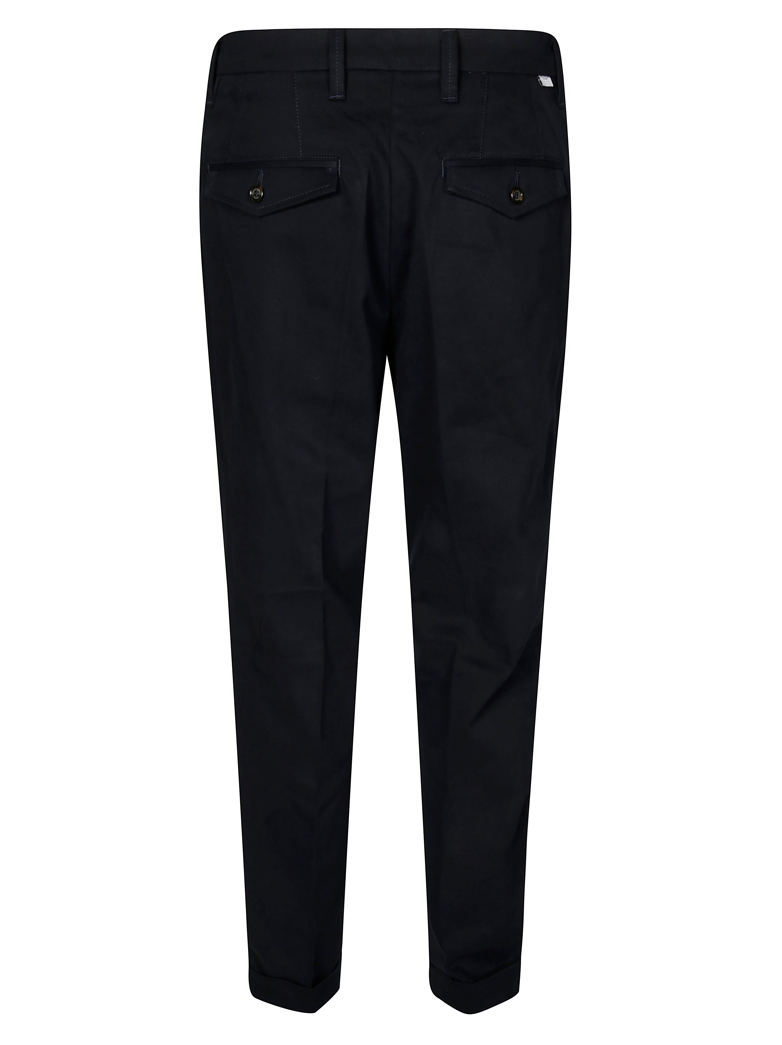 PAOLO PECORA Elegant Trousers with Pleats for Women