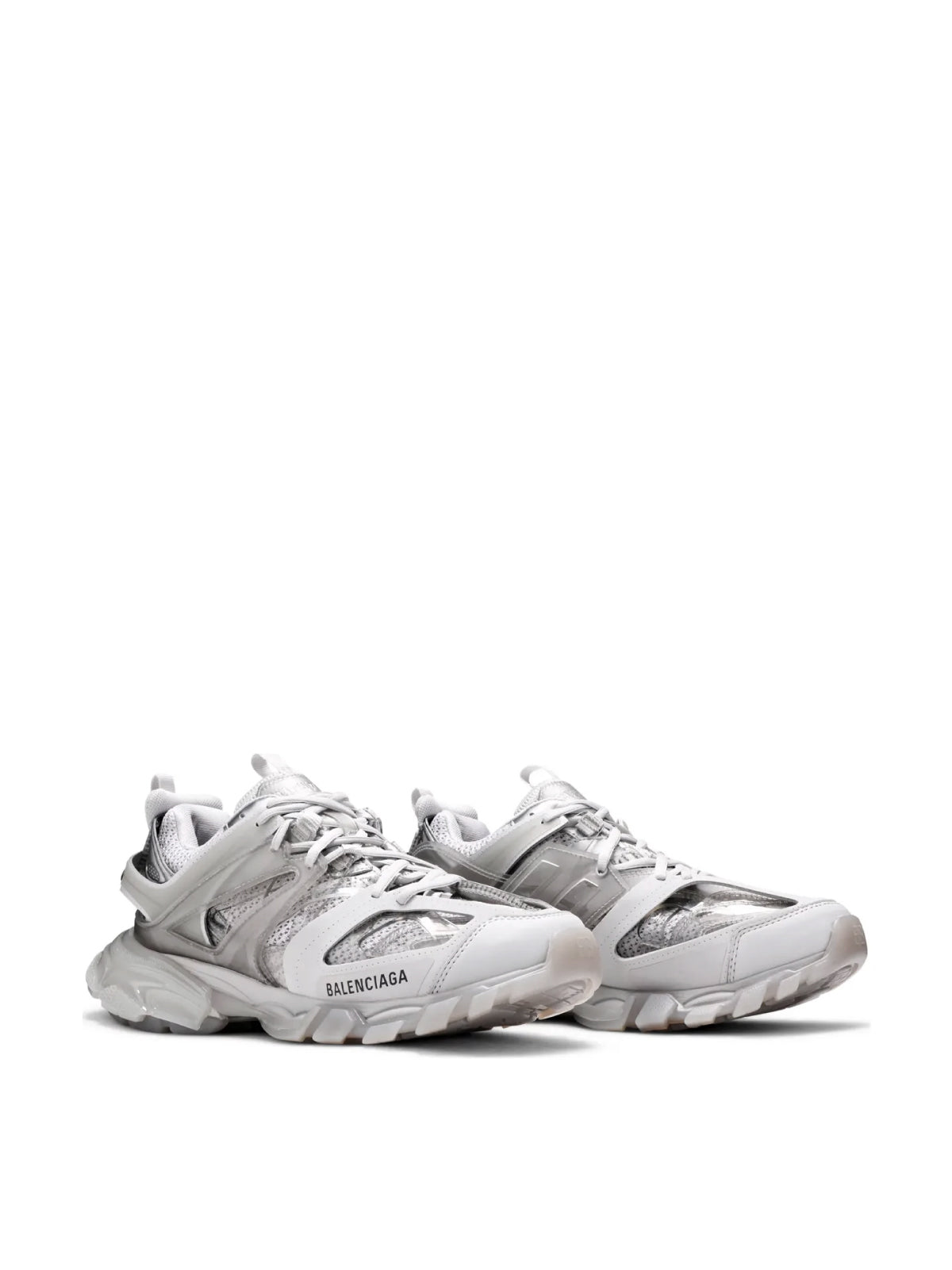 BALENCIAGA Clear Sole Logo Sneakers for Women