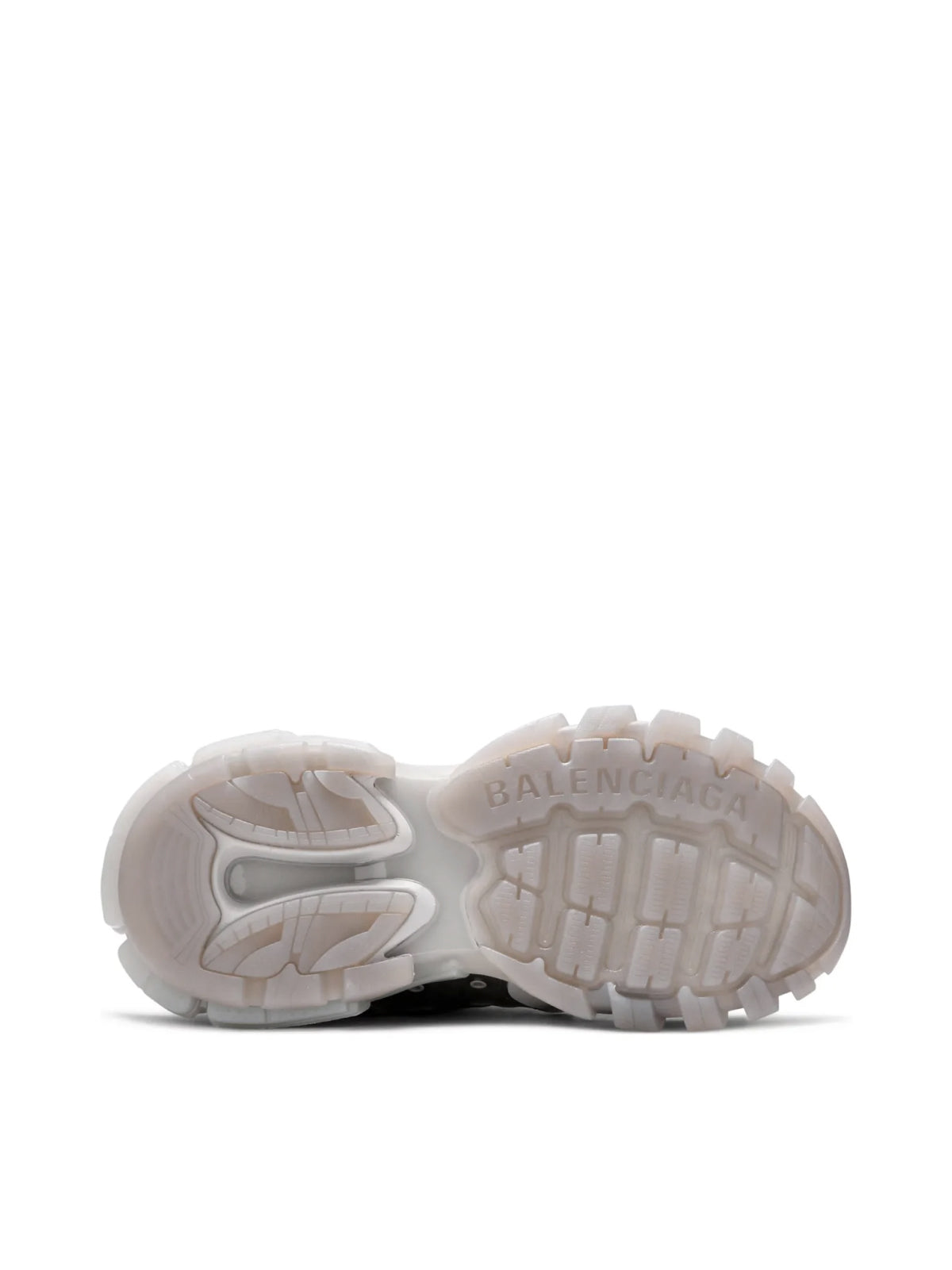 BALENCIAGA Clear Sole Logo Sneakers for Women