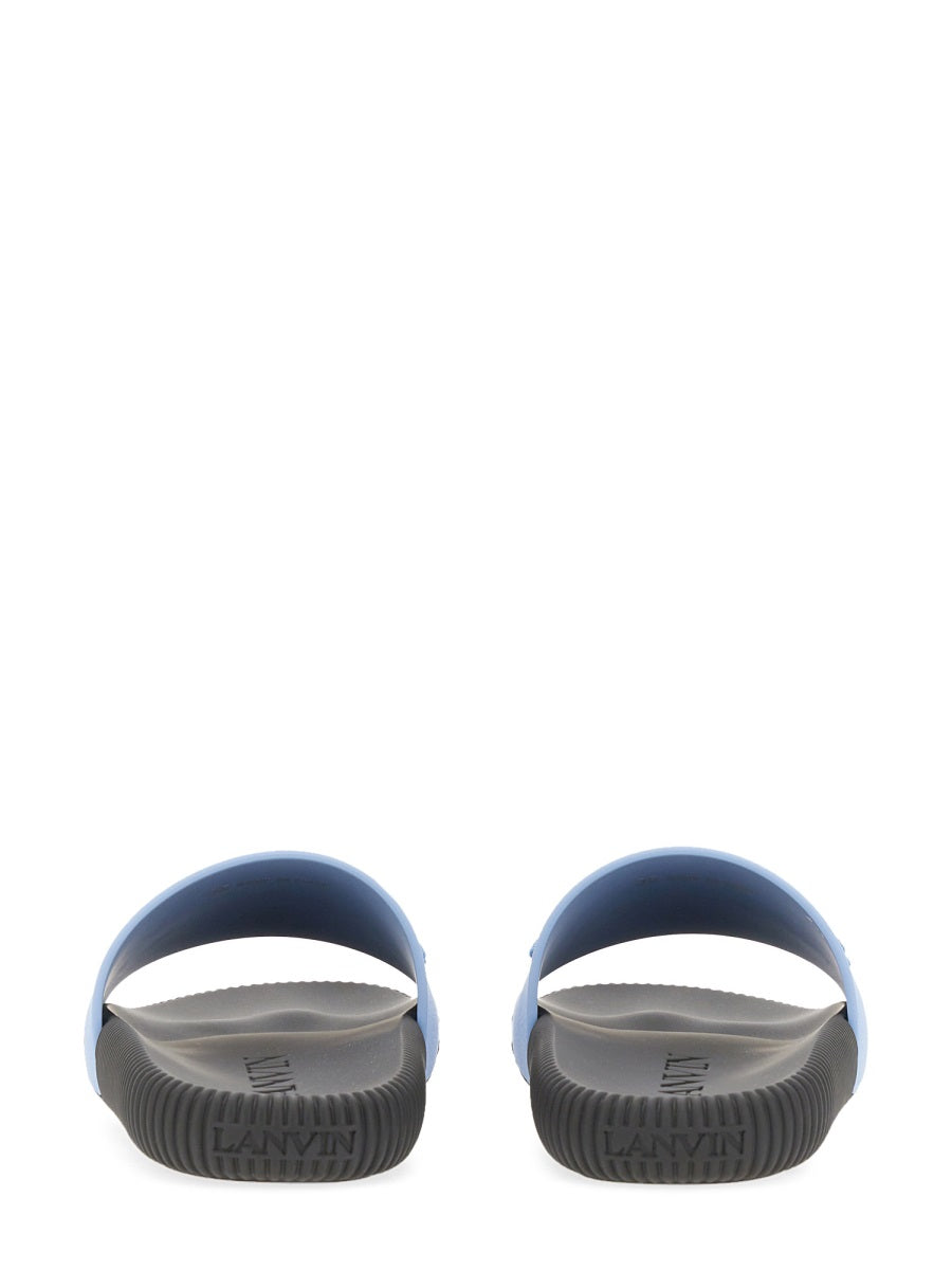 LANVIN Embossed Sandals with TPU Sole - 2.5cm