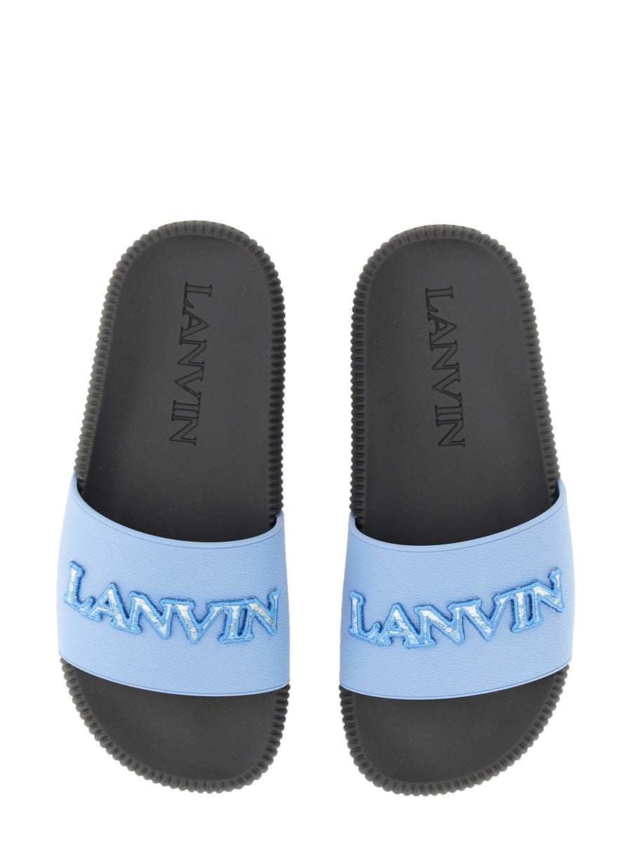 LANVIN Embossed Sandals with TPU Sole - 2.5cm