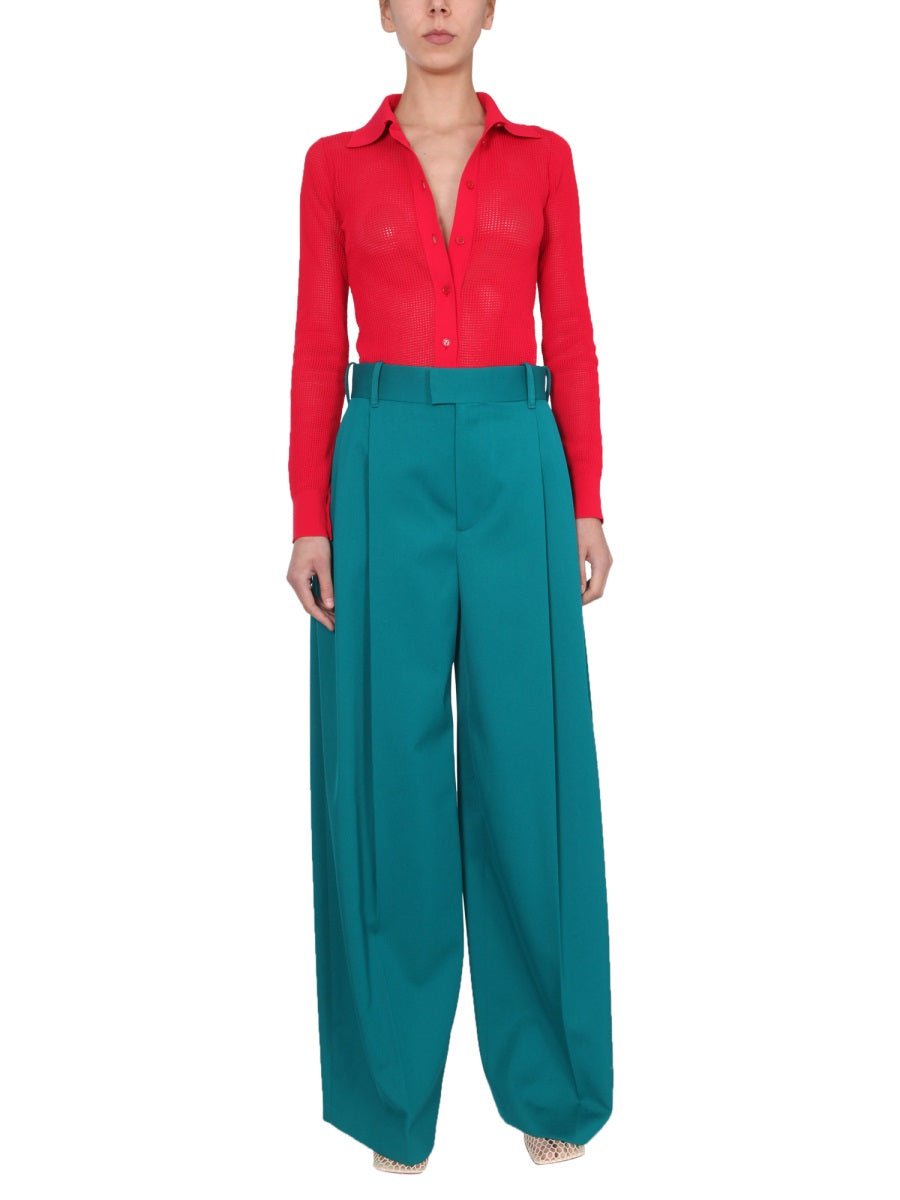 BOTTEGA VENETA Slim Fit Mesh Cardigan - Women's Size S