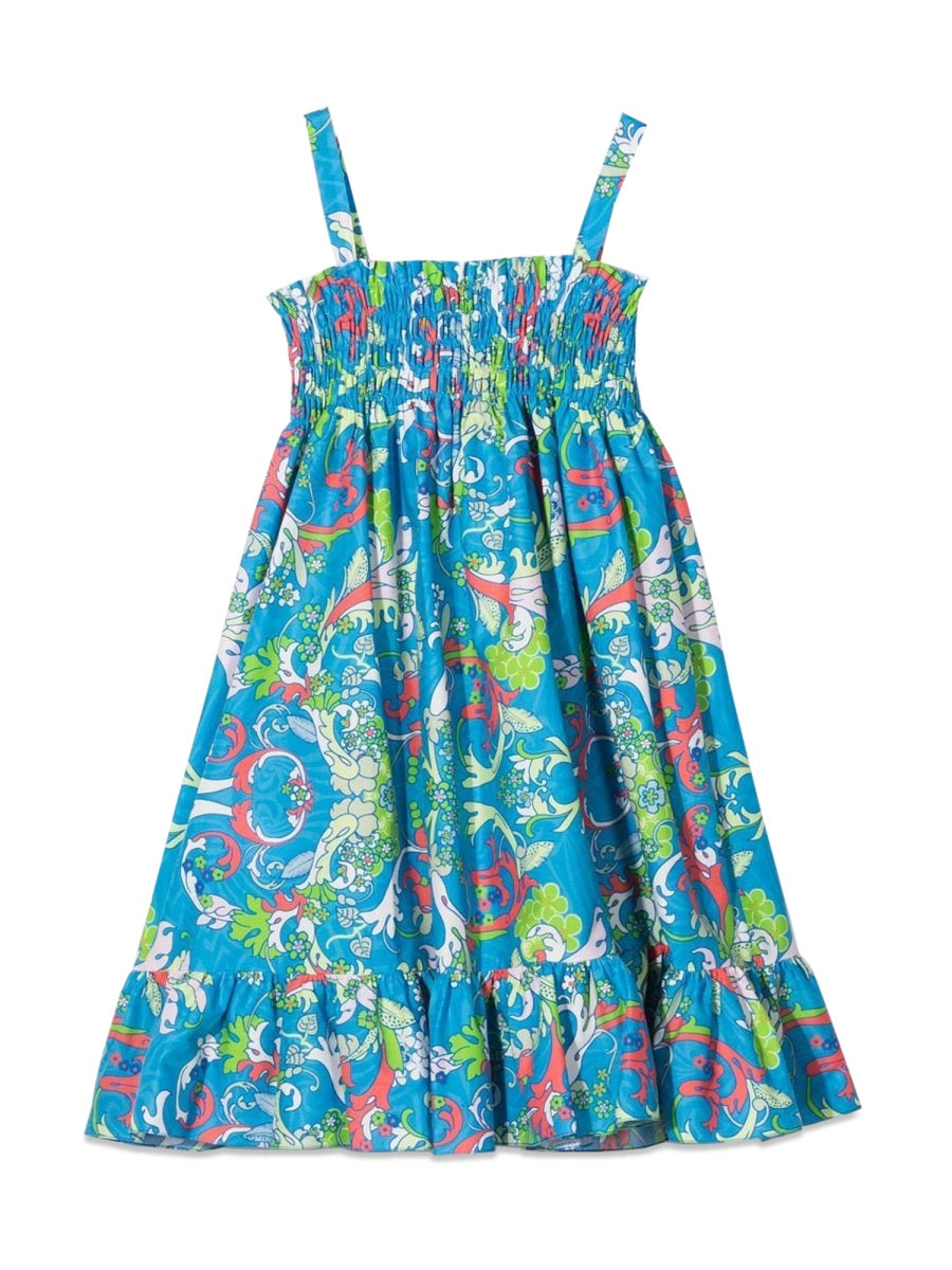 VERSACE Mini Cotton Dress for Girls - Spring/Summer Collection