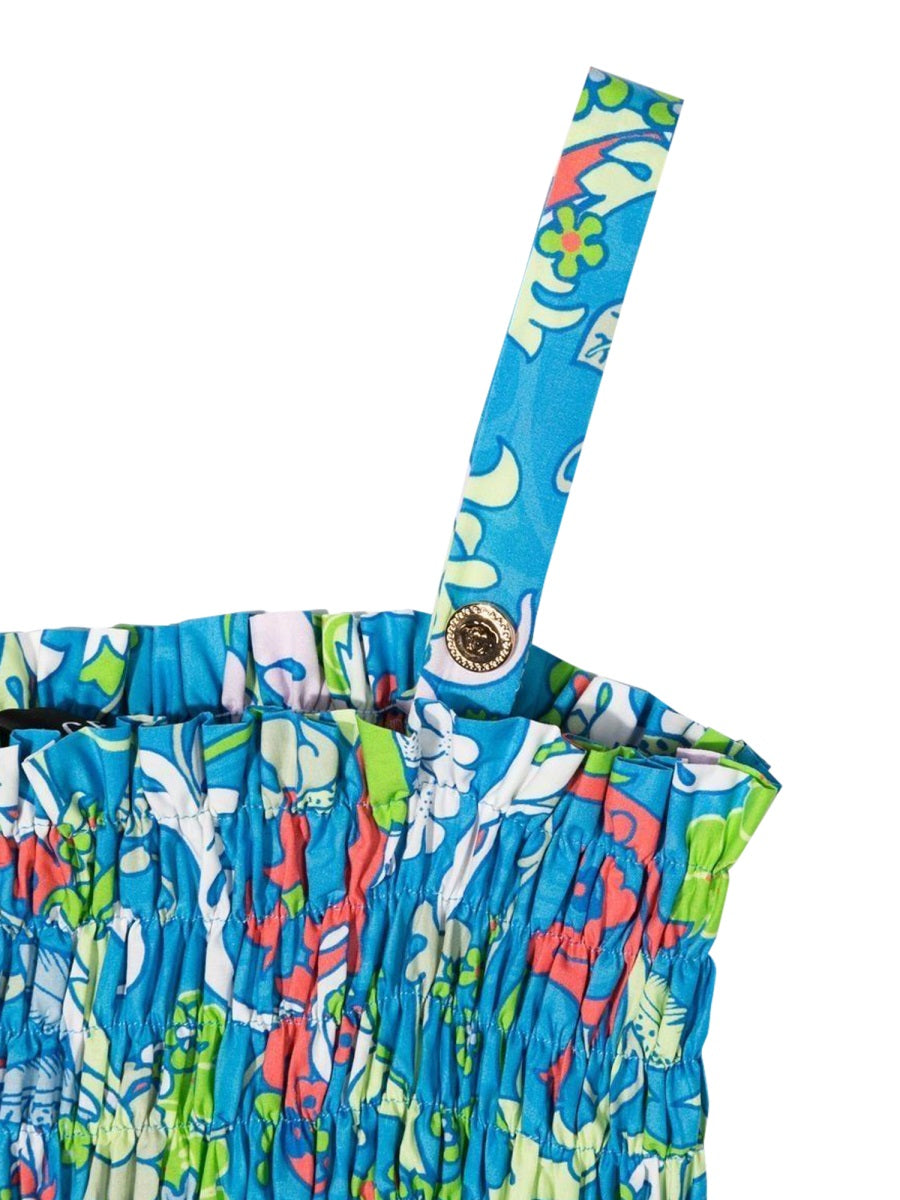 VERSACE Mini Cotton Dress for Girls - Spring/Summer Collection