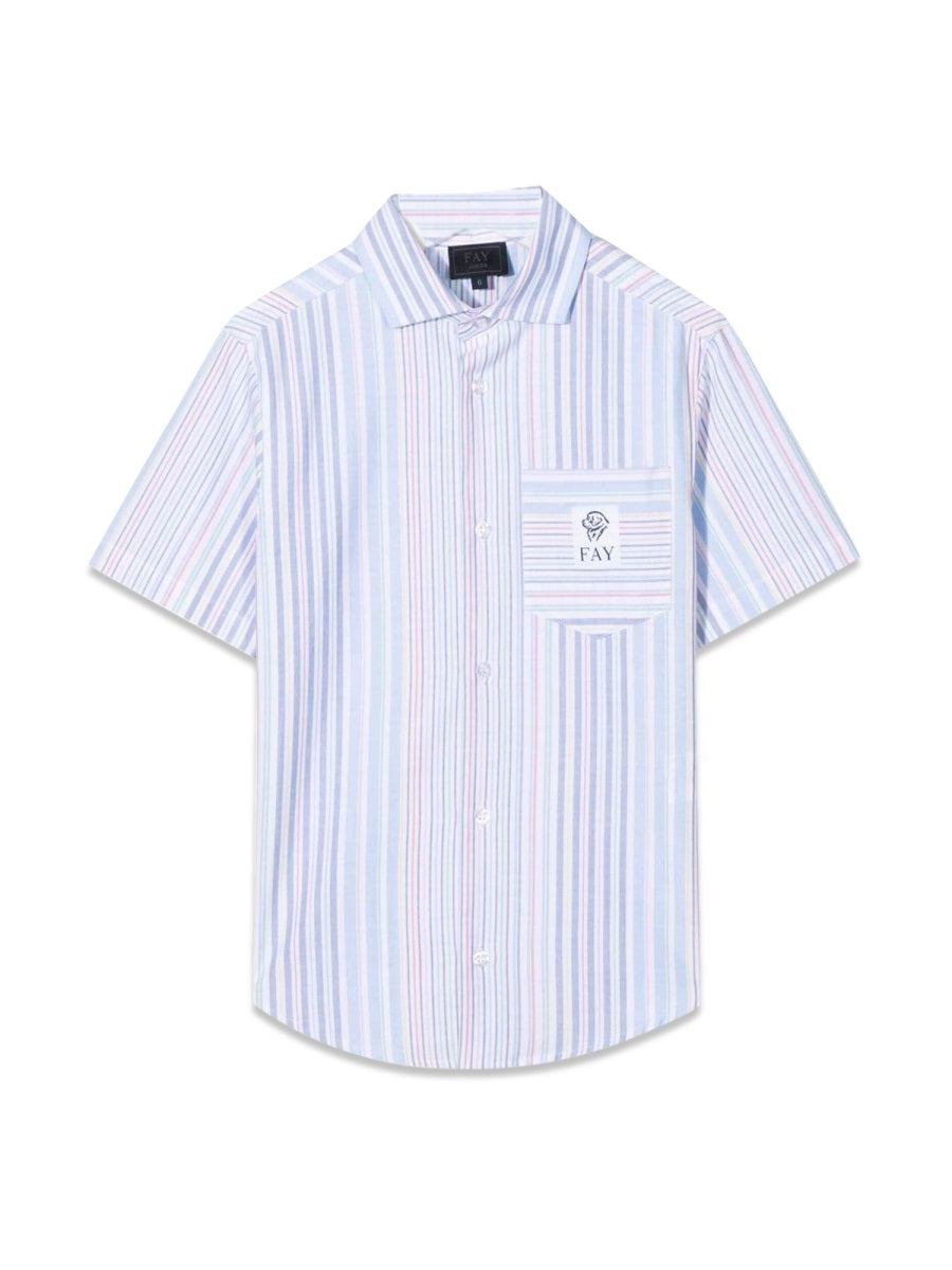 FAY Cotton Mini Shirt for Boys