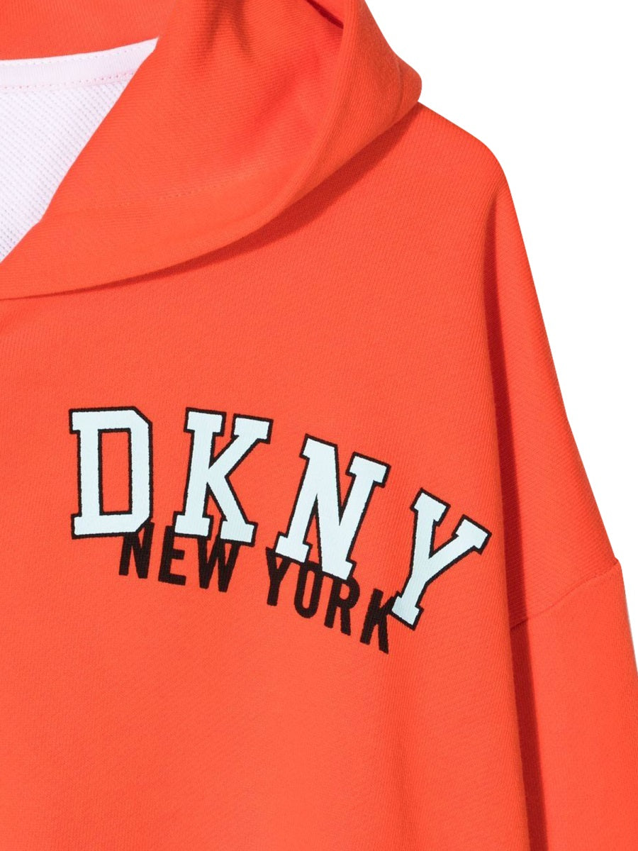 DKNY Girls' Mini Hooded Cardigan