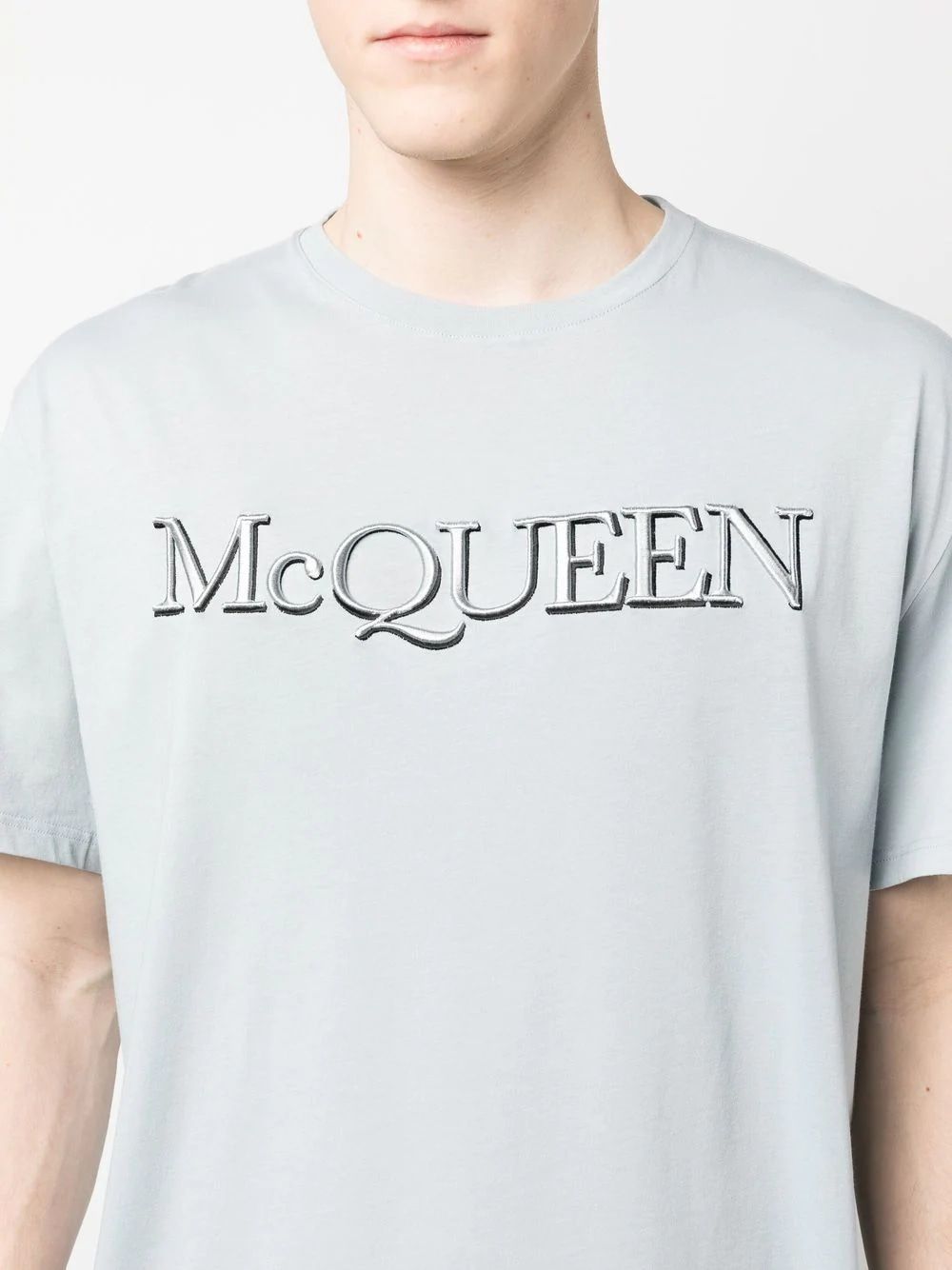 ALEXANDER MCQUEEN Logo Cotton T-Shirt for Men