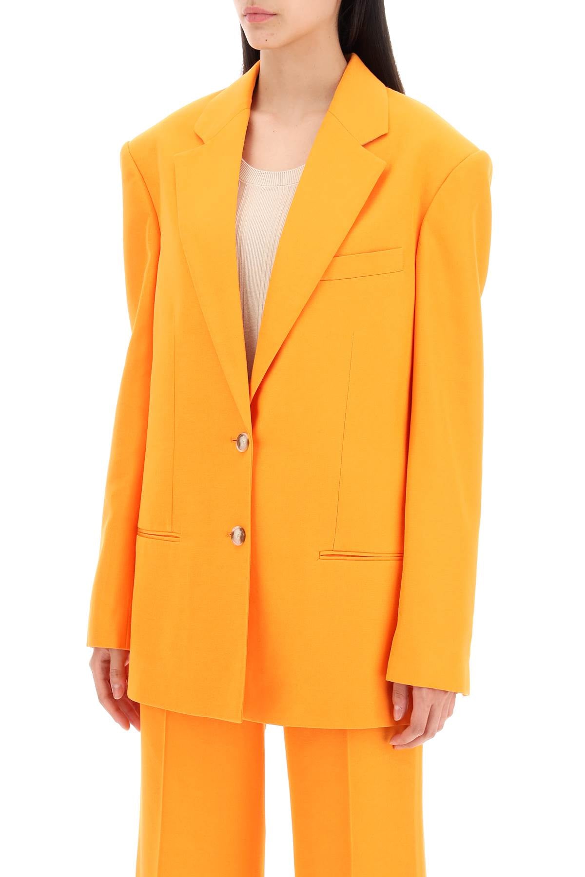 STELLA MCCARTNEY Oversize Viscose Blazer for Women - Spring/Summer 2024