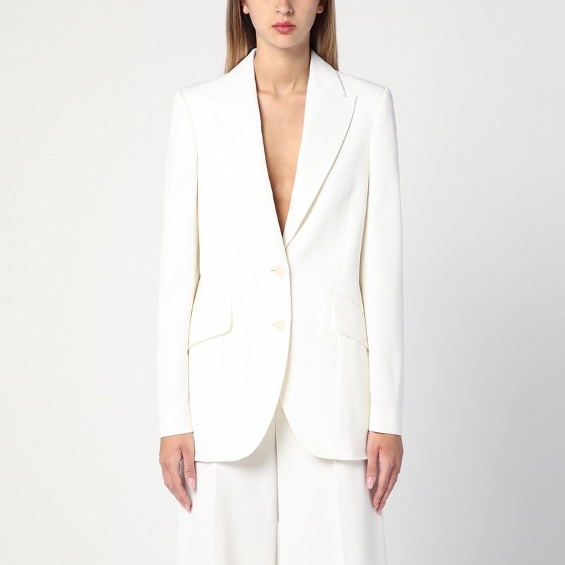 STELLA MCCARTNEY Single-Breasted Wool Jacket for Women