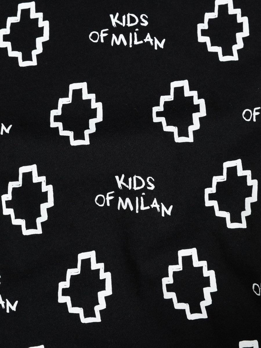 MARCELO BURLON COUNTY OF MILAN Mini Boys' Multicolor Wings T-Shirt - Short Sleeve