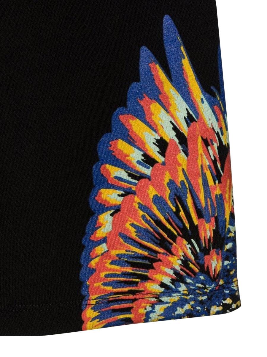 MARCELO BURLON COUNTY OF MILAN Mini Wings Sweatshorts