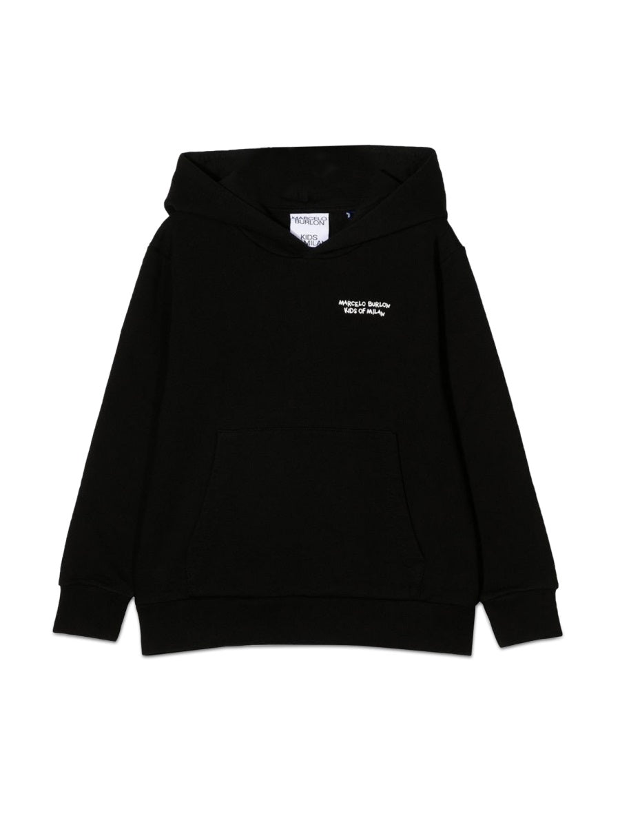 MARCELO BURLON COUNTY OF MILAN Mini Wings Hoodie for Boys