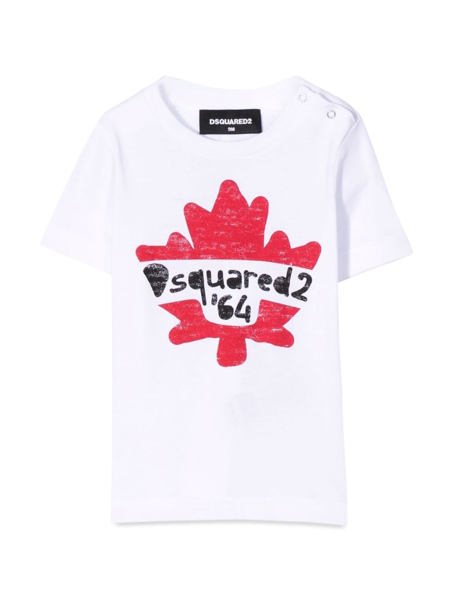 DSQUARED Mini Cotton Shirt for Baby
