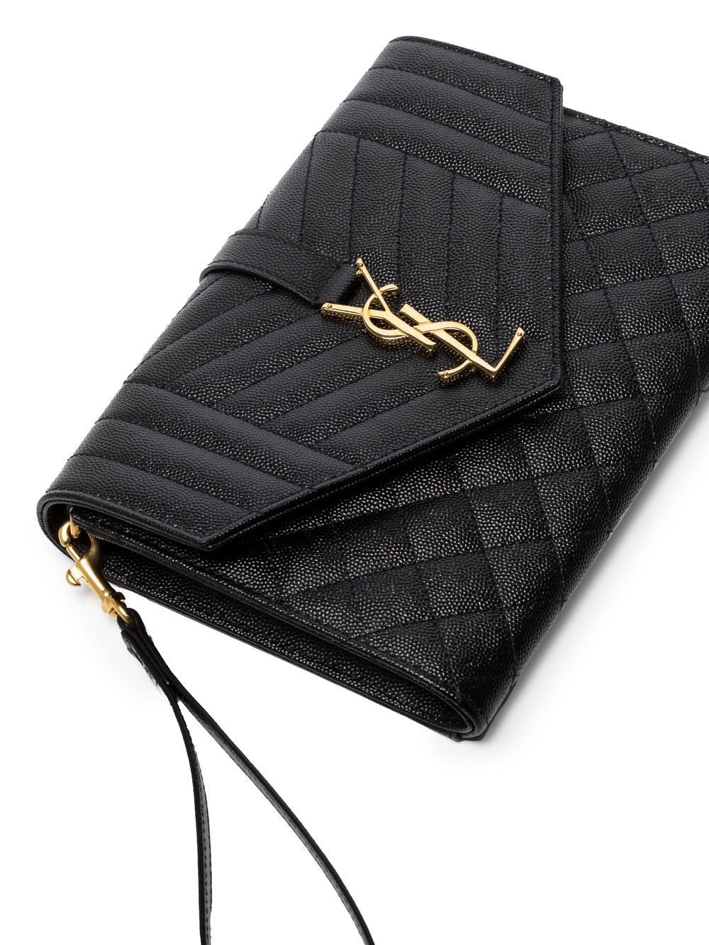 SAINT LAURENT Mini Envelope Flap Pouch Handbag