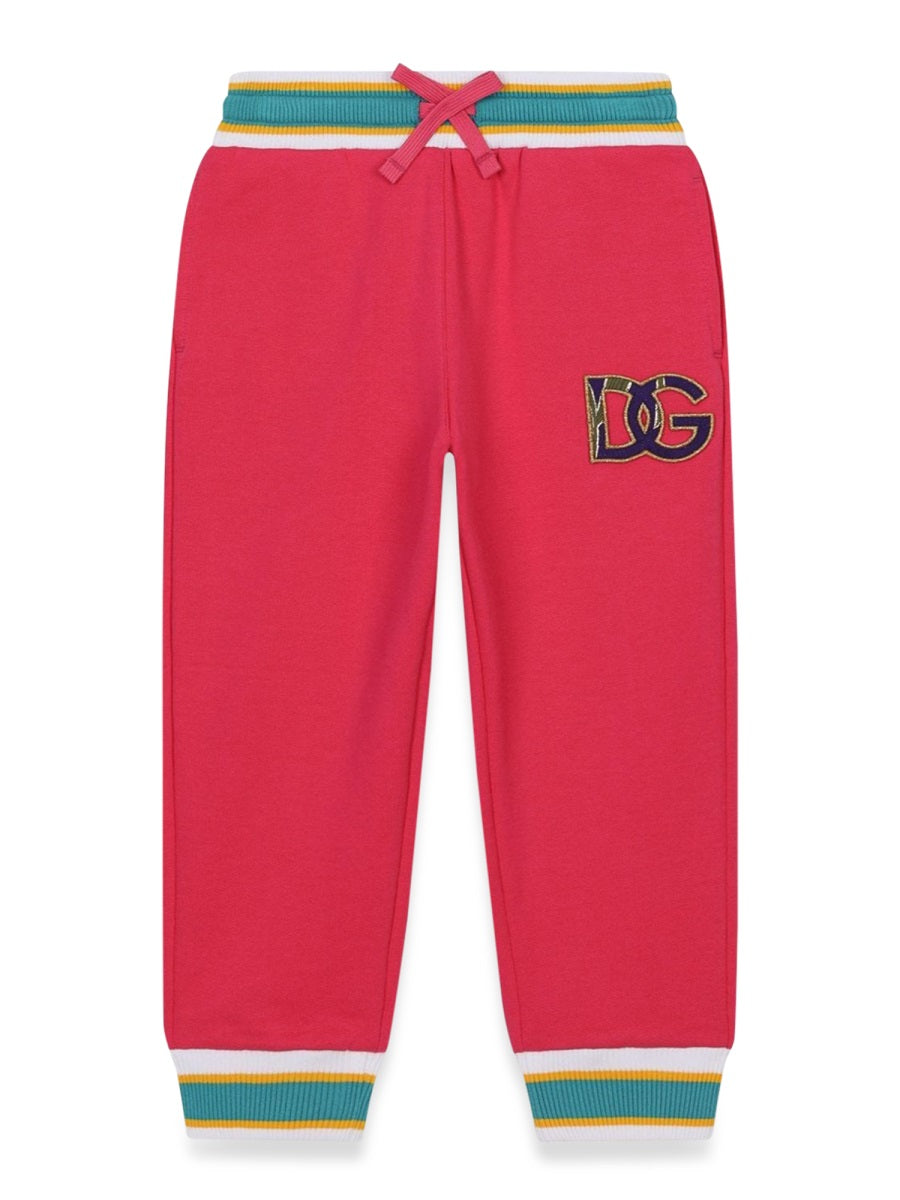 DOLCE & GABBANA 100% Cotton Mini Pants for Girls