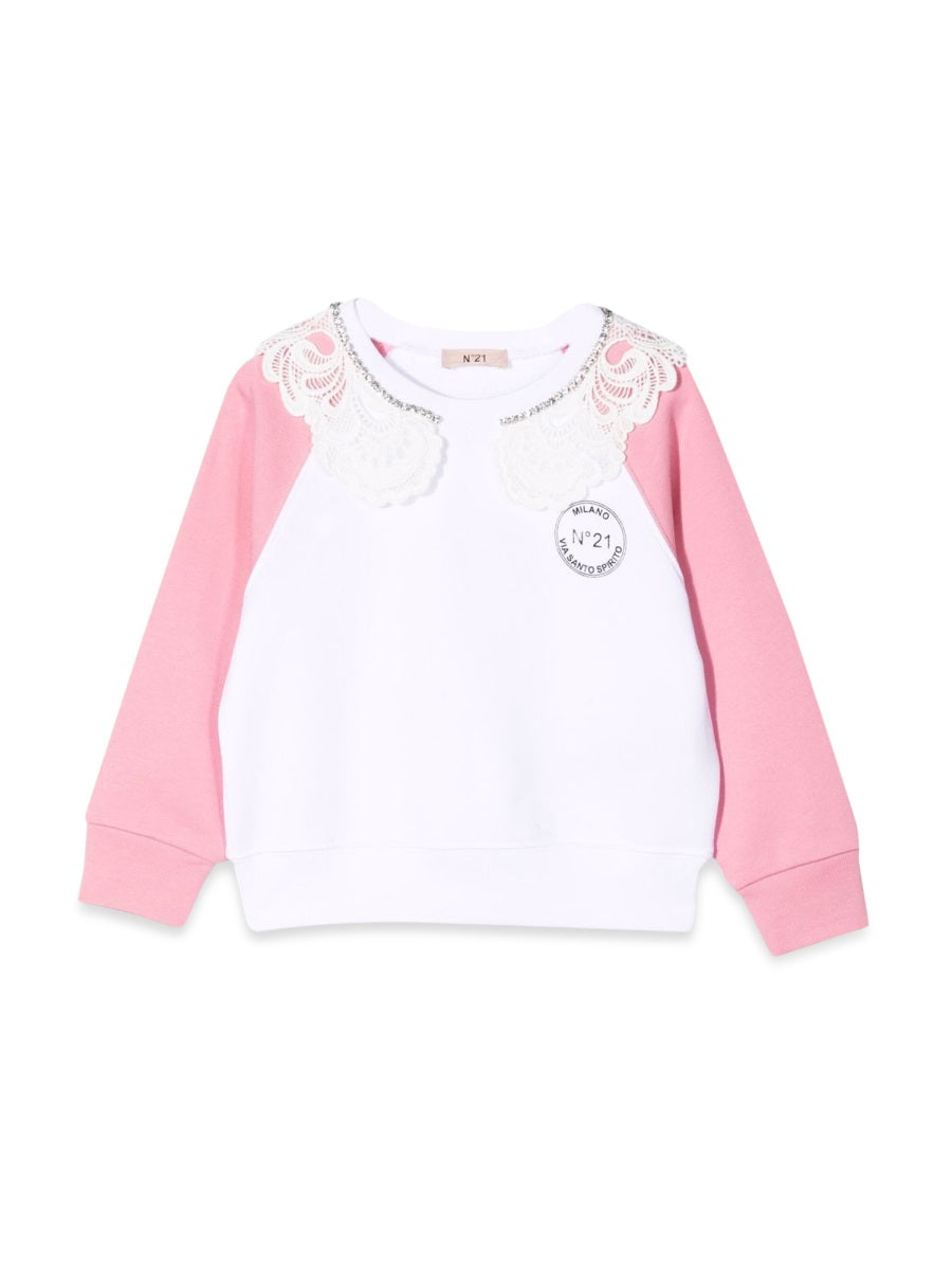 N°21 Girls' Mini Sweatshirt - Soft and Cozy