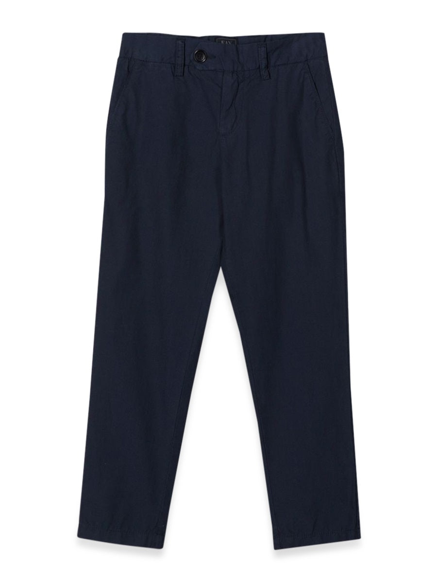 FAY Boys' Classic Cotton Trousers