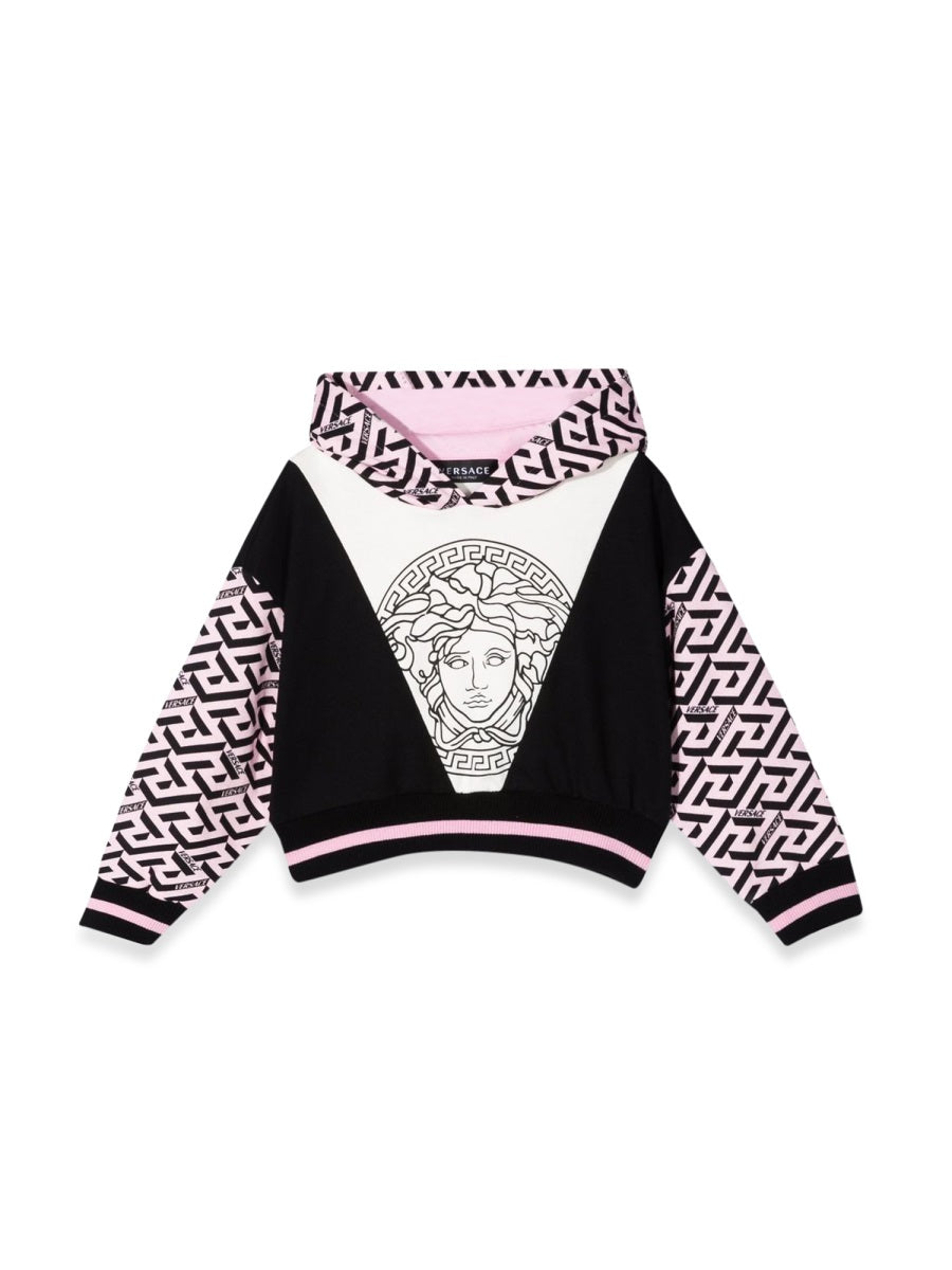VERSACE Chic Mini Sweatshirt for Girls