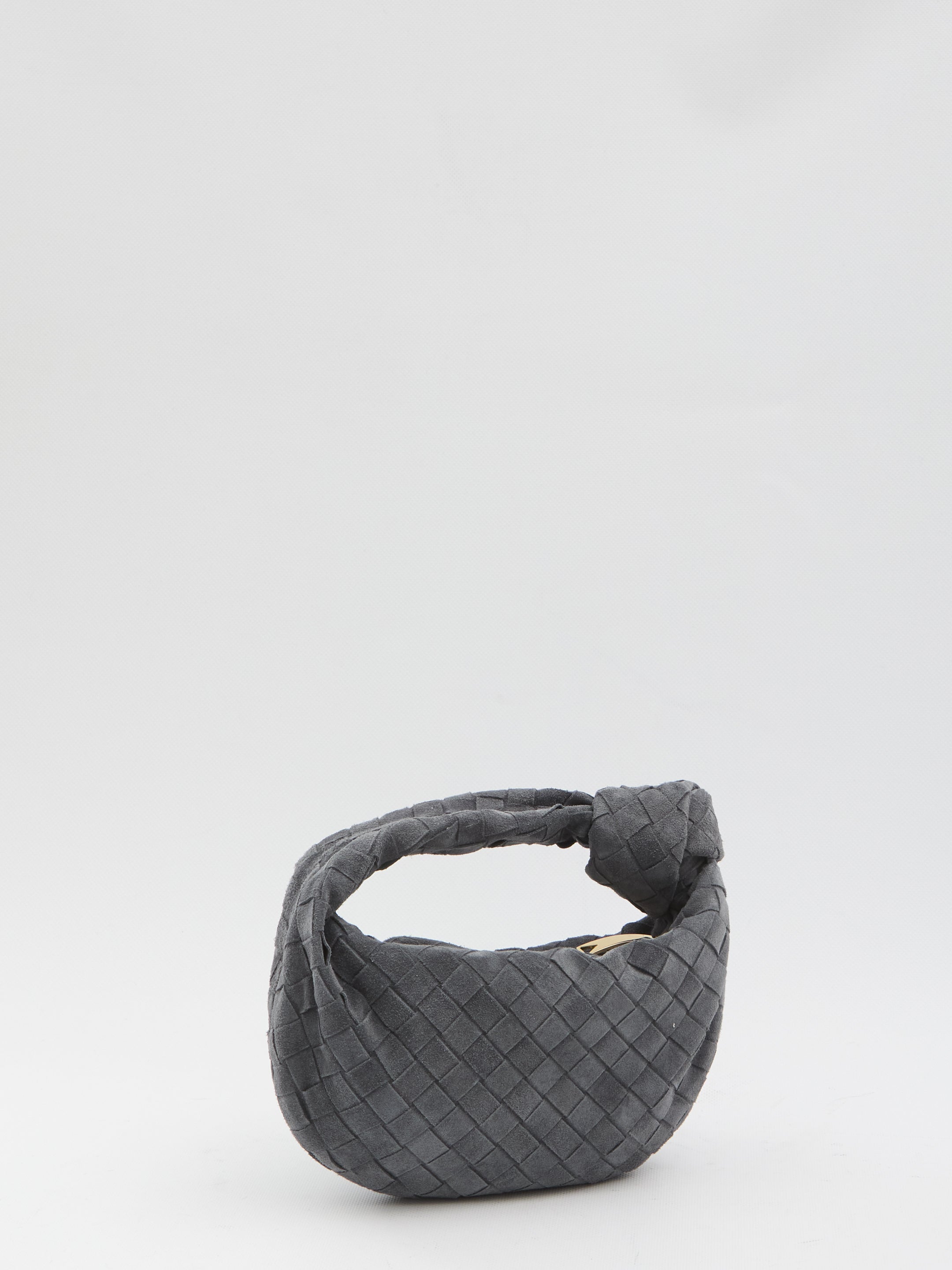 BOTTEGA VENETA Mini Handbag with Intrecciato Pattern and Knot Detail - FW25