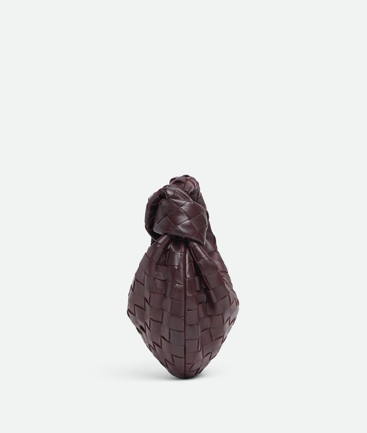 BOTTEGA VENETA Mini Intrecciato Leather Boho Handbag