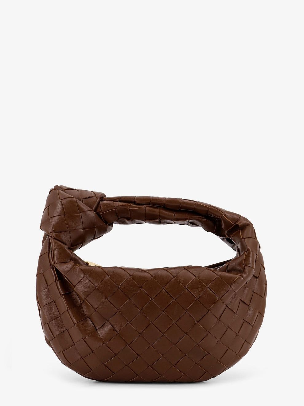BOTTEGA VENETA Mini Leather Handbag with Intrecciato Motif - FW25
