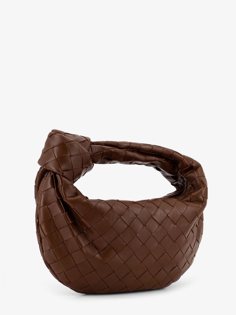 BOTTEGA VENETA Mini Leather Handbag with Intrecciato Motif - FW25