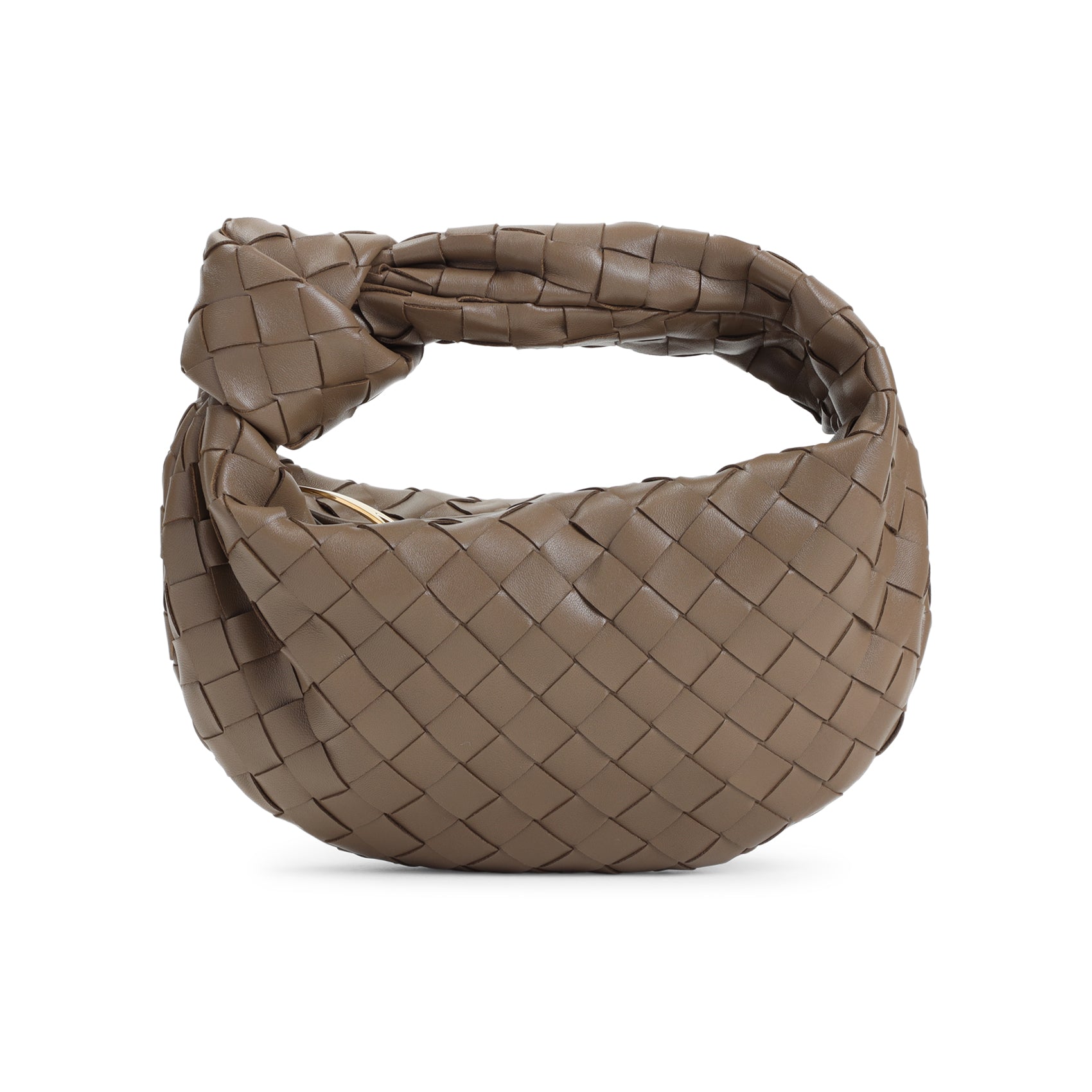 BOTTEGA VENETA Mini Leather Handbag with Decorative Knot