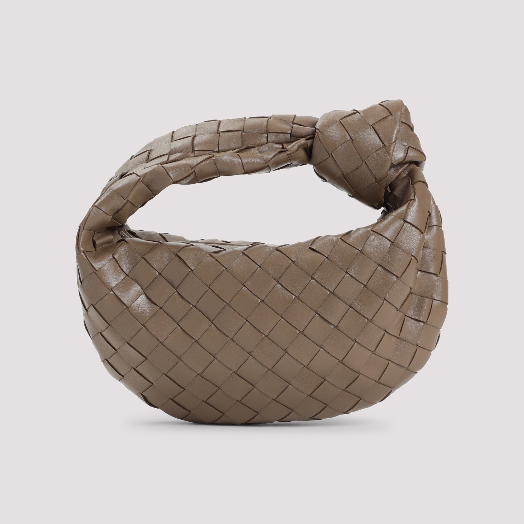 BOTTEGA VENETA Mini Leather Handbag with Decorative Knot