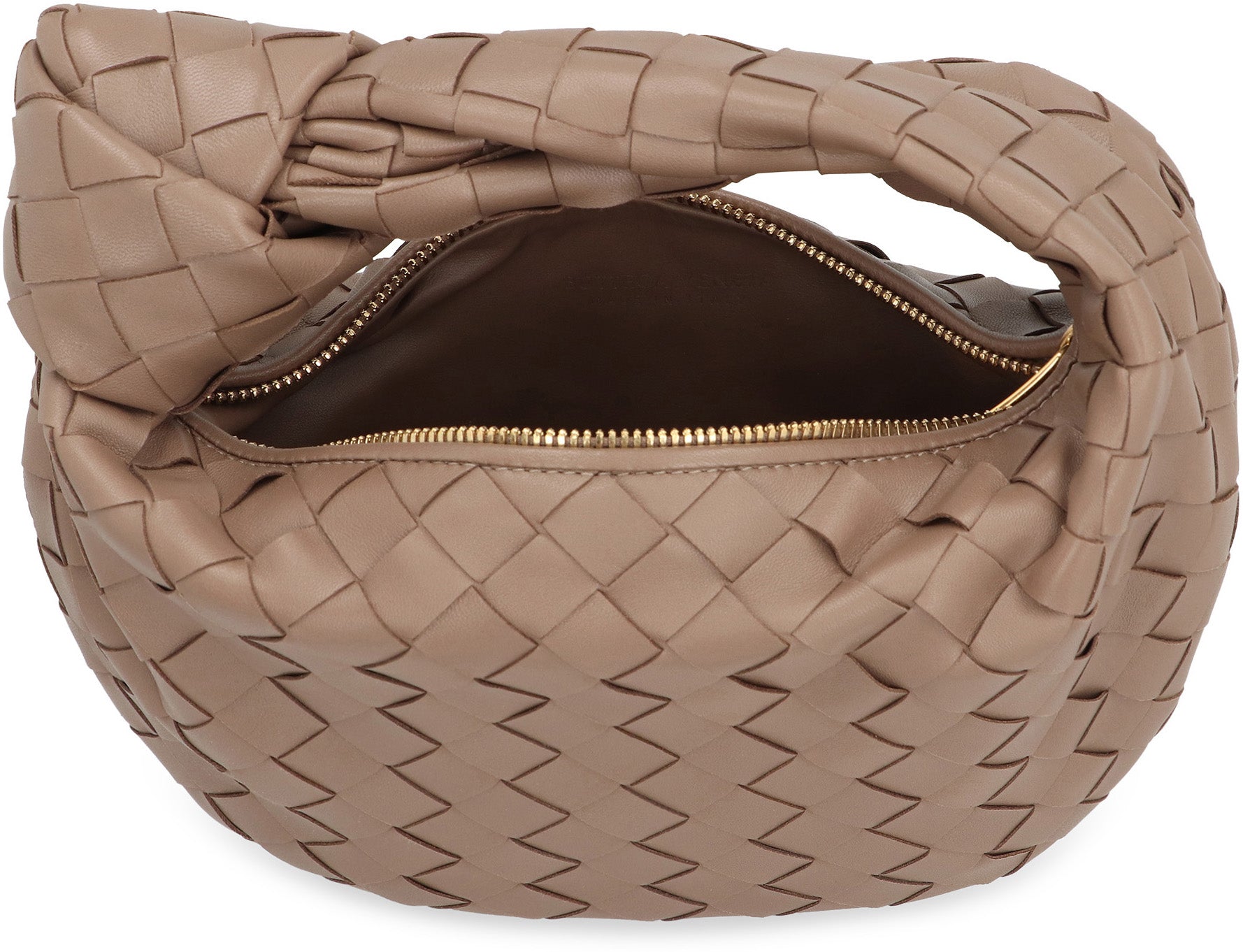 BOTTEGA VENETA Mini Leather Handbag with Decorative Knot
