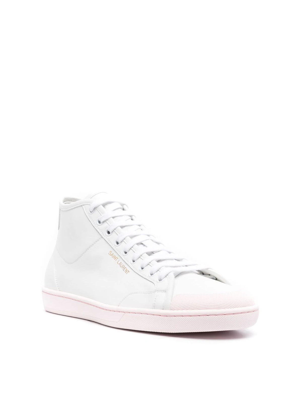 SAINT LAURENT Mid-Top Logo Sneakers for Men - SS24 Collection