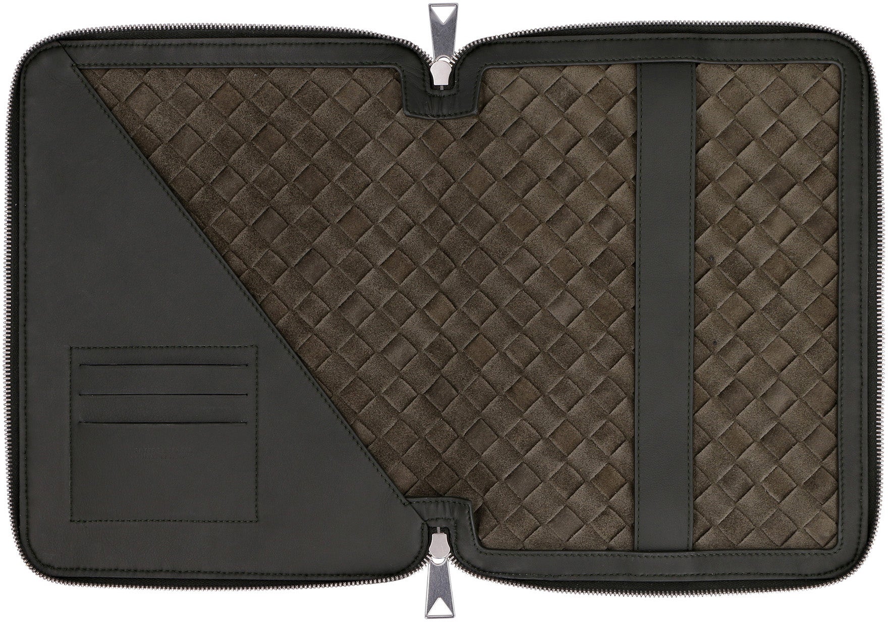 BOTTEGA VENETA Intrecciato Hydrology Document Case Pouch Handbag - 25 cm x 18 cm