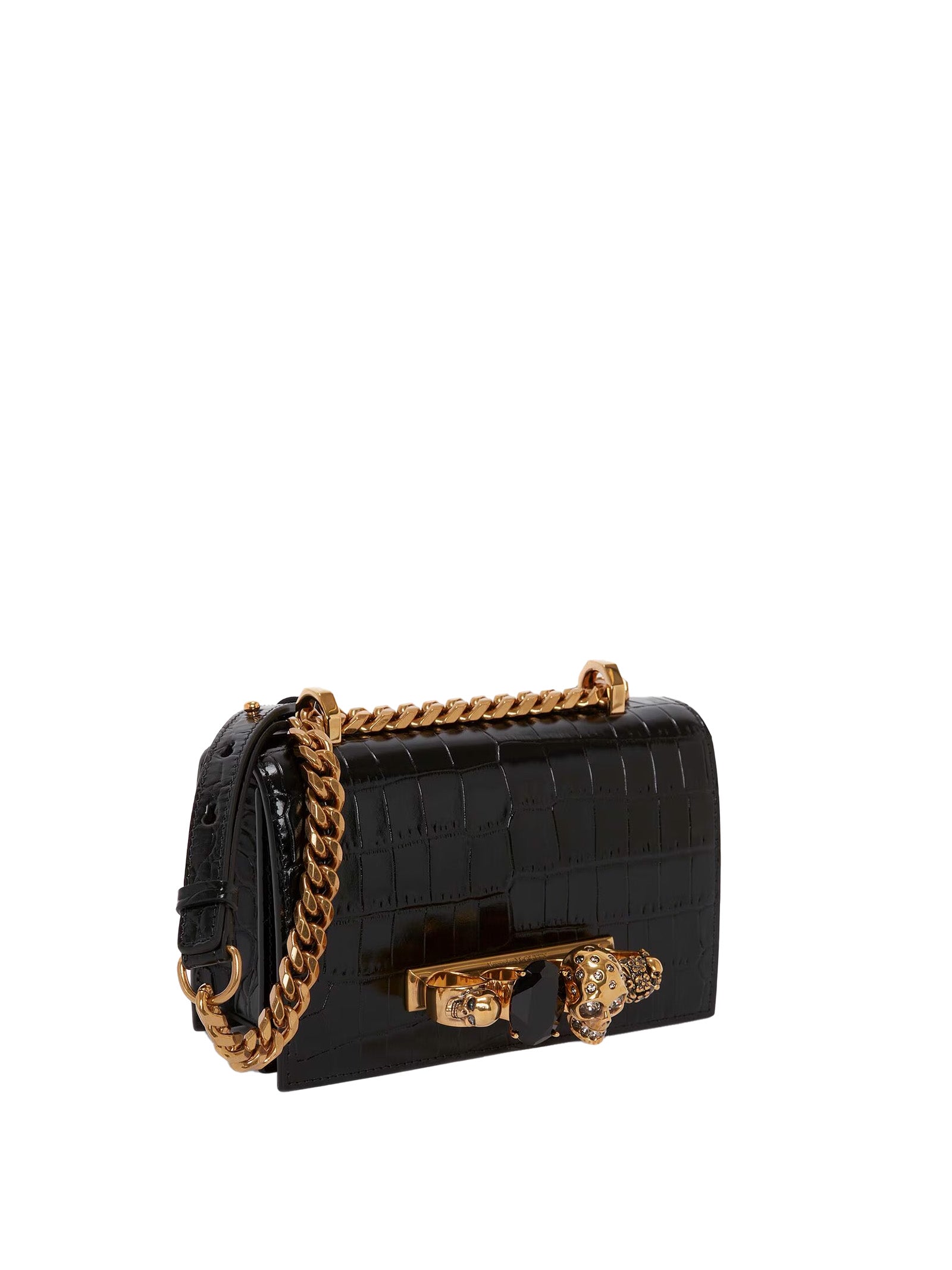 ALEXANDER MCQUEEN Mini Jewelled Satchel