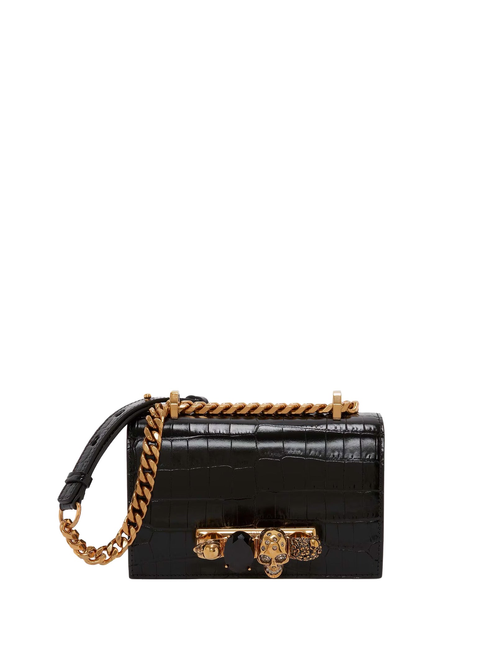ALEXANDER MCQUEEN Mini Jewelled Satchel
