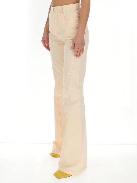 BOTTEGA VENETA Wide Leg Denim Jeans - Size 38IT