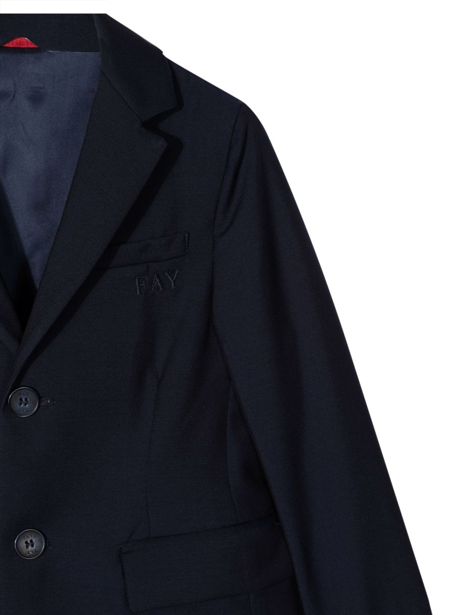 FAY Mini Boys' Wool Blend Jacket