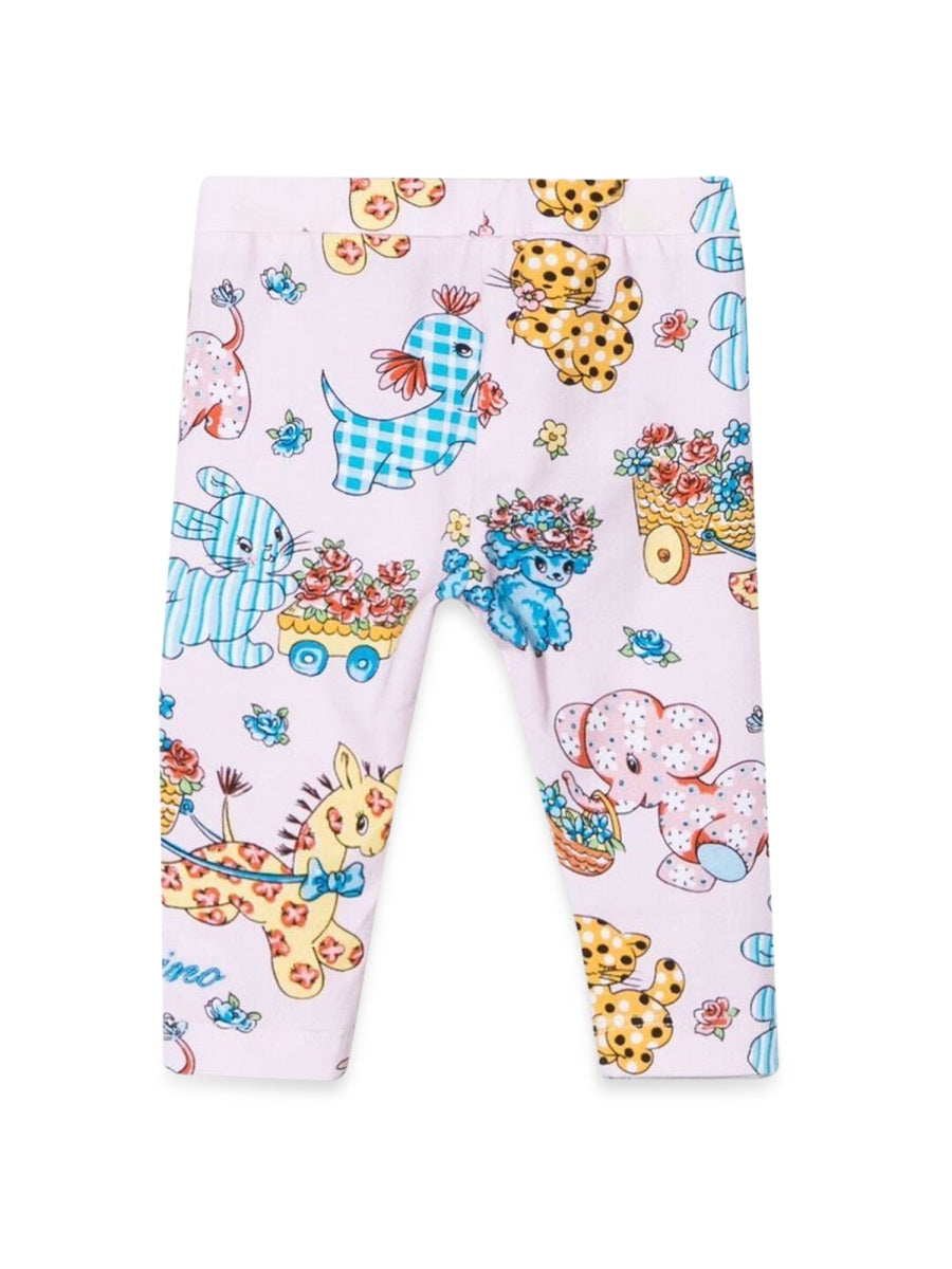MOSCHINO Mini Leggings for Girls