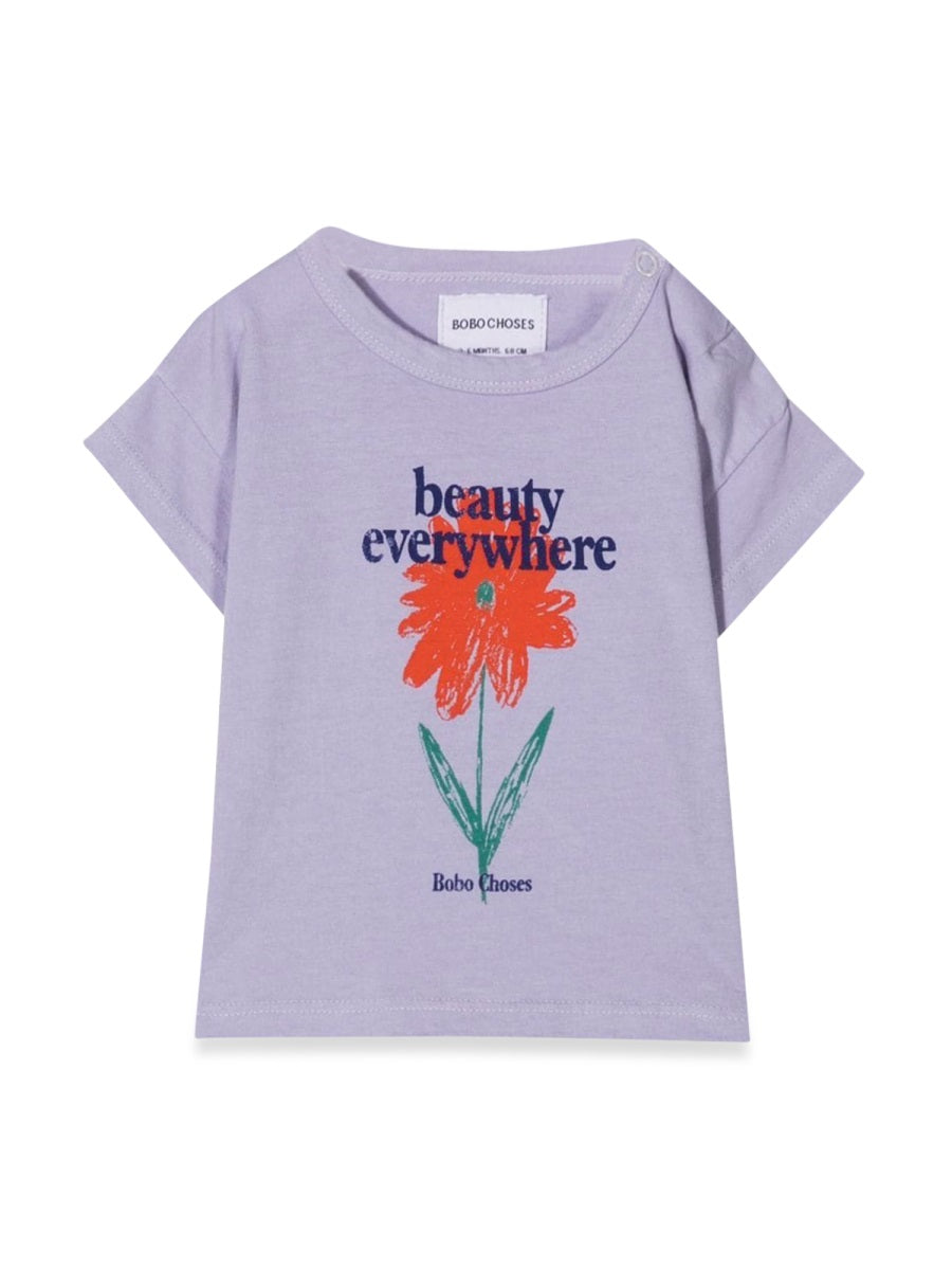 BOBO CHOSES Petunia Mini Short Sleeve T-Shirt for Girls