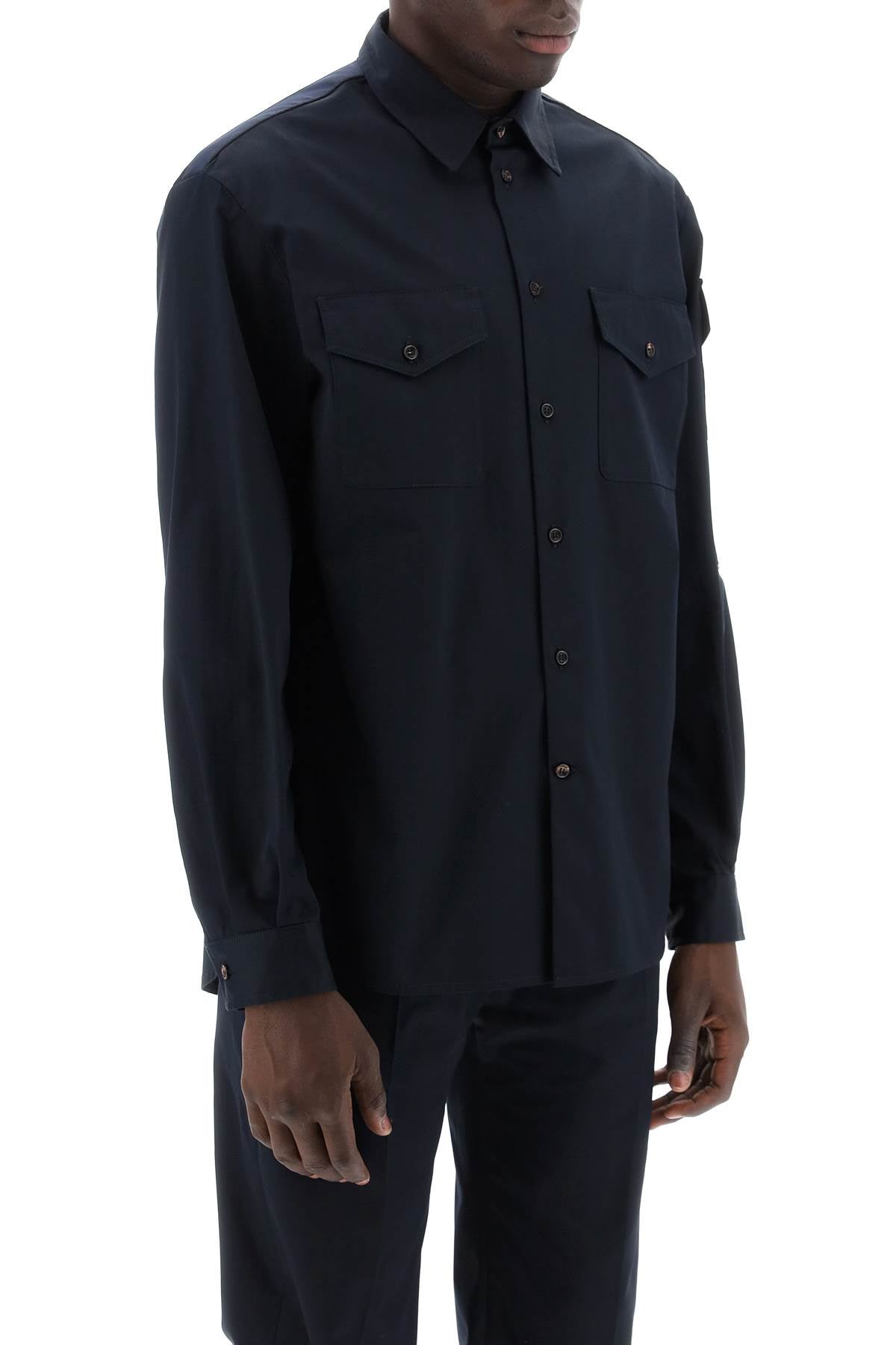 ALEXANDER MCQUEEN Midnight Oxford Shirt