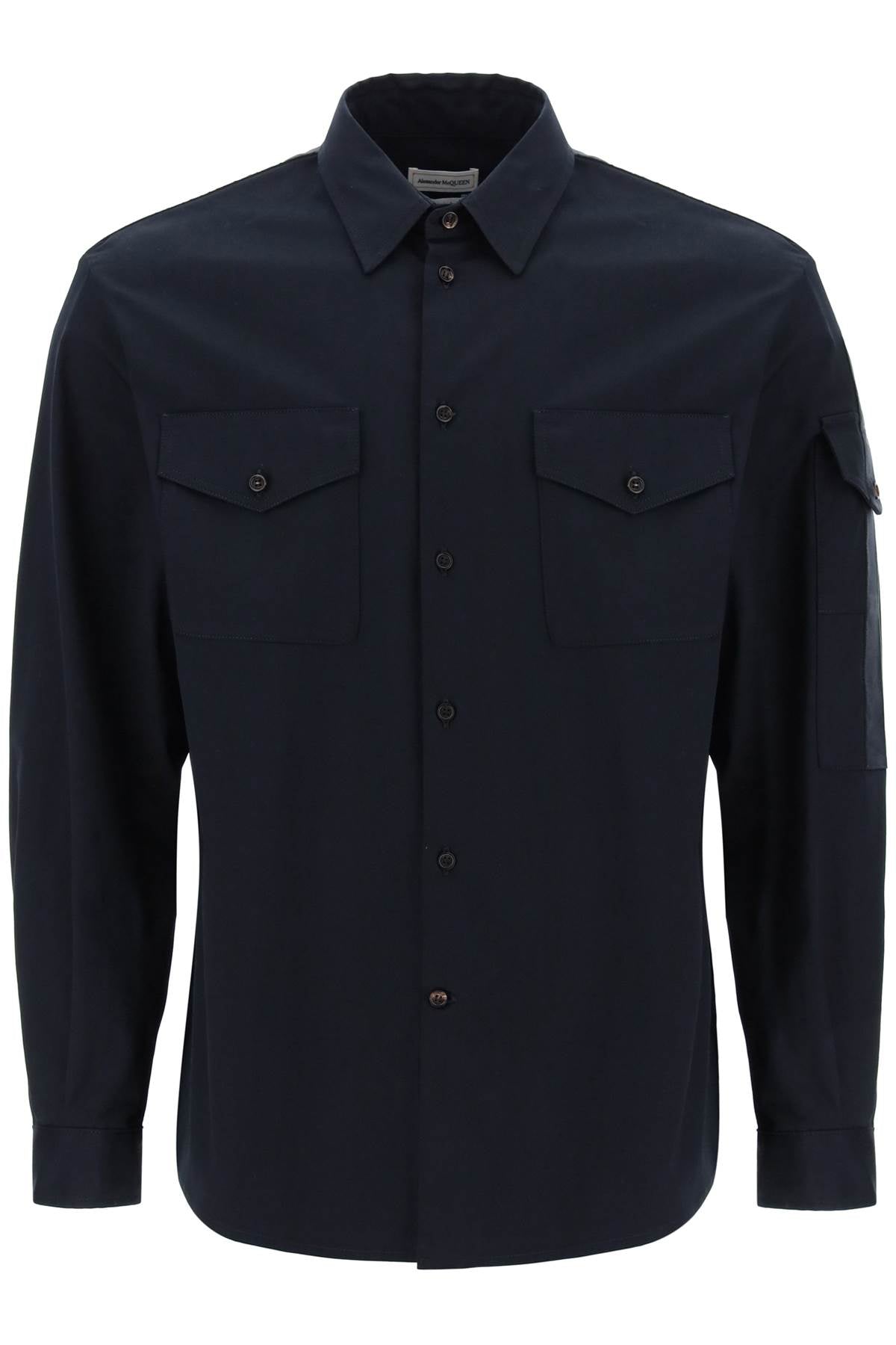 ALEXANDER MCQUEEN Midnight Oxford Shirt