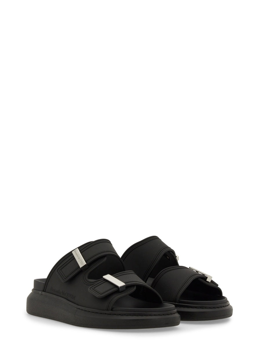 ALEXANDER MCQUEEN Slip-On Rubber Sandals for Women