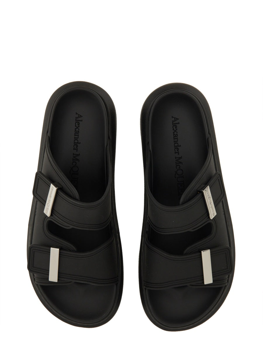 ALEXANDER MCQUEEN Slip-On Rubber Sandals for Women