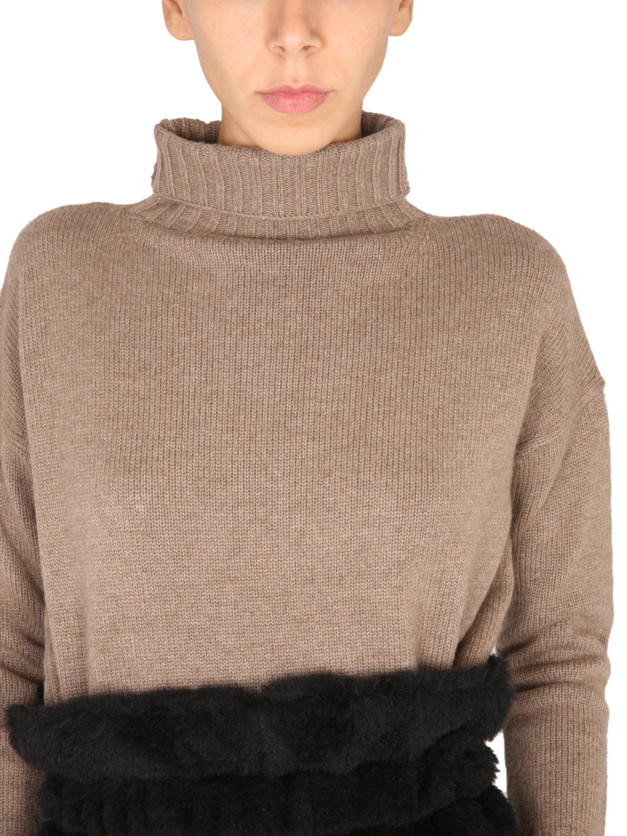 MAX MARA Cropped Crewneck Sweater
